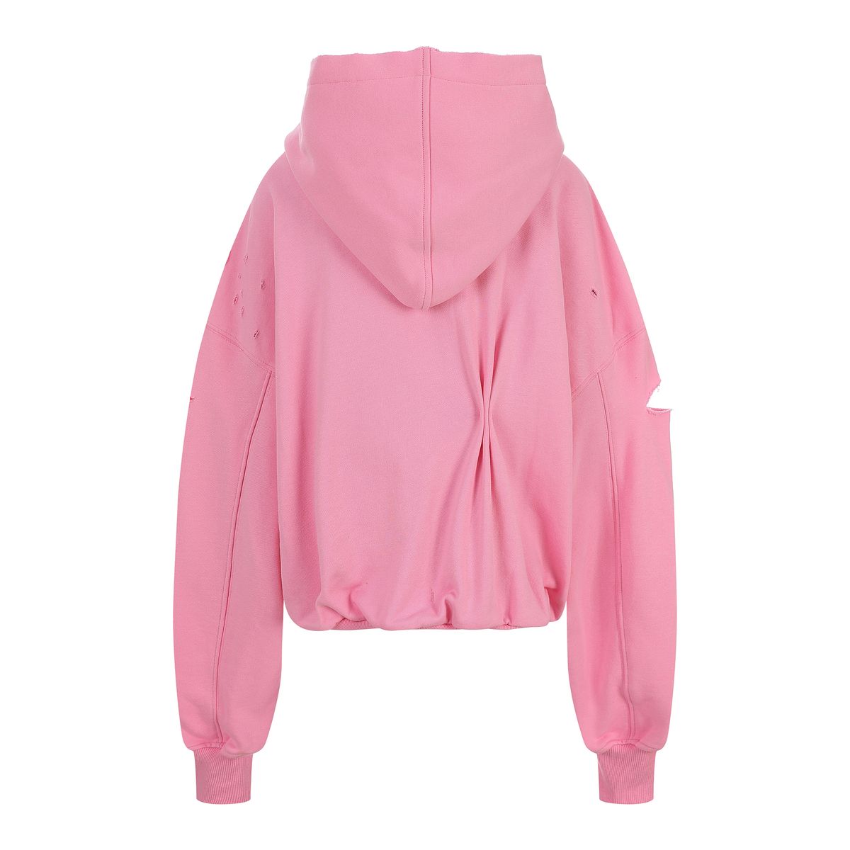 라라폭스(LALAFOX) DESTROYED HOODIE ZIP-UP PINK 후드 집업 BR4CJ002