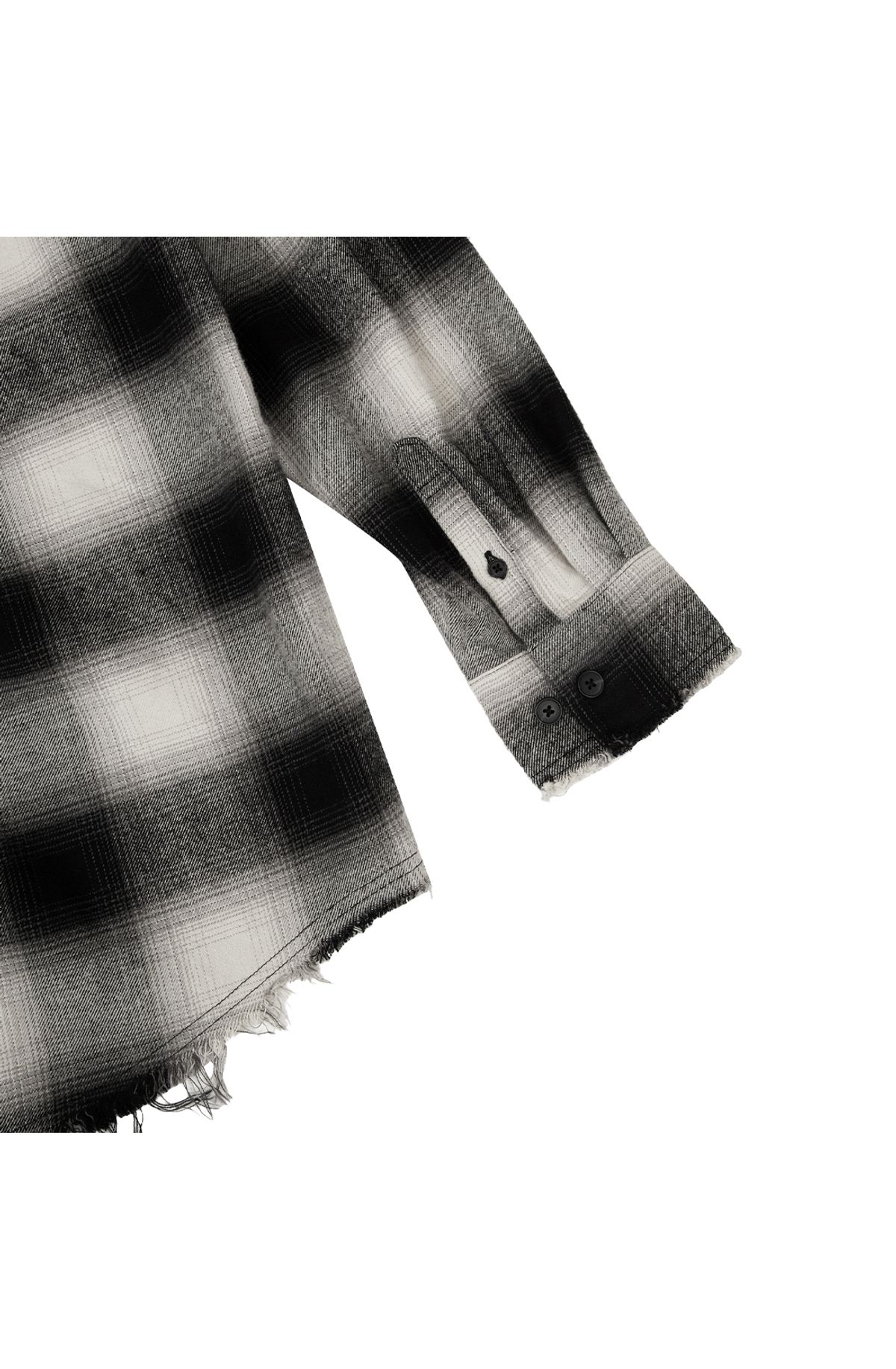 메아(MEA) VINTAGE CHECK SHIRT [CHARCOAL]