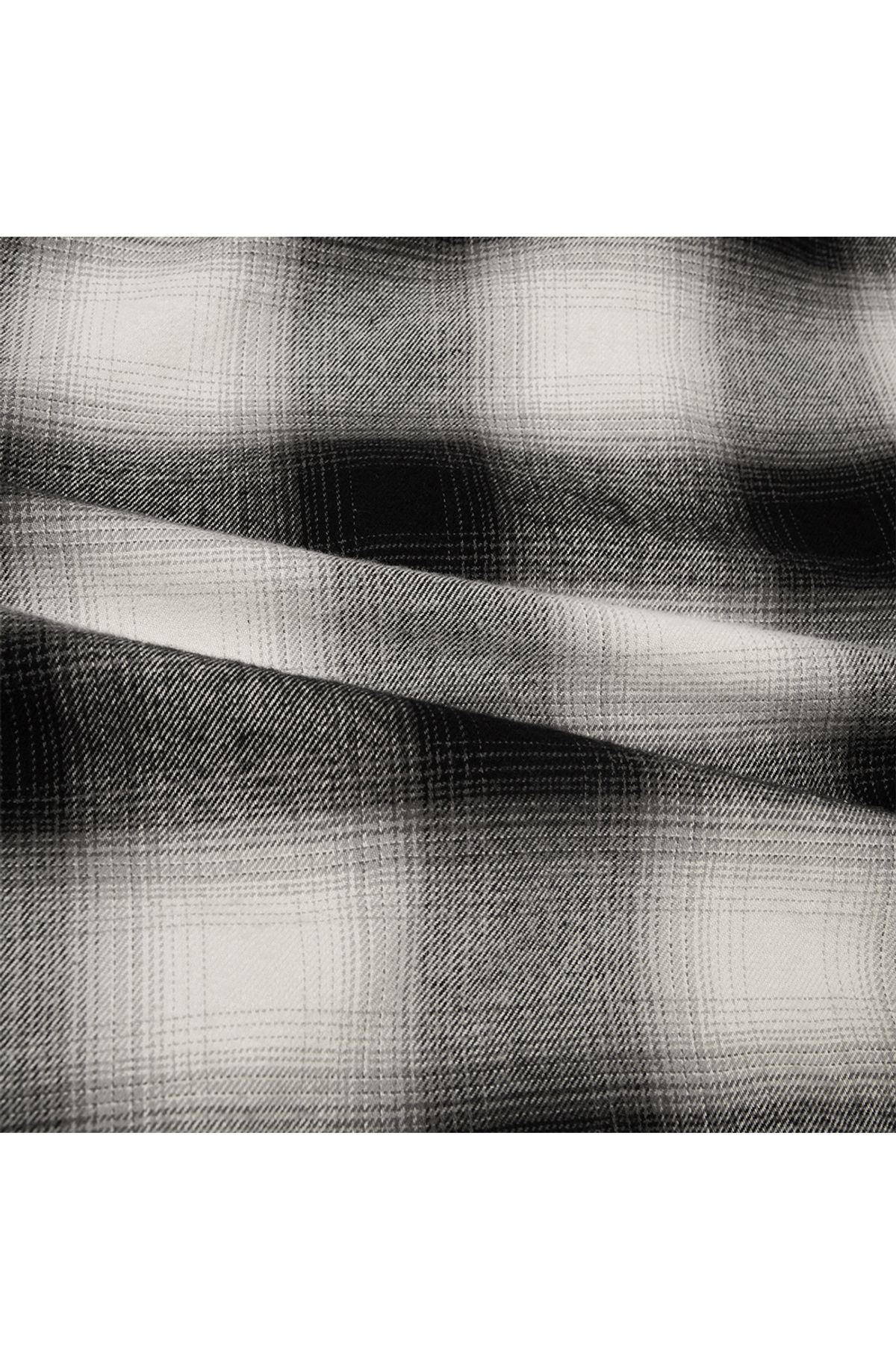 메아(MEA) VINTAGE CHECK SHIRT [CHARCOAL]