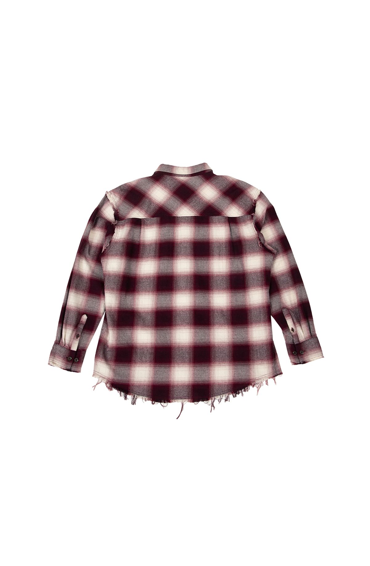 메아(MEA) VINTAGE CHECK SHIRT [RED]