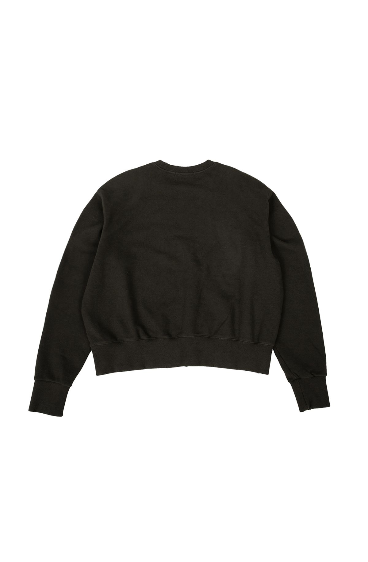 메아(MEA) DAMAGED ROCK SWEATSHIRT [DARK GREY]