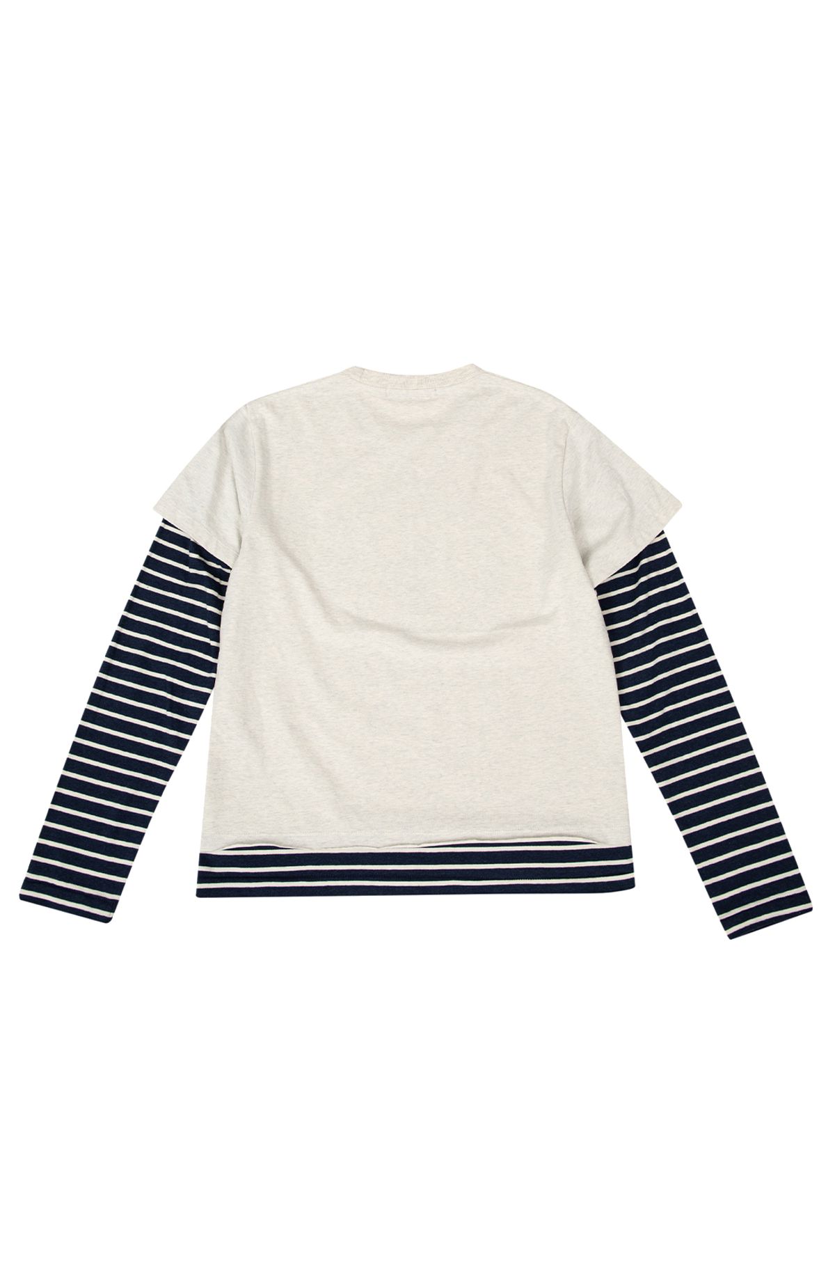 메아(MEA) LAYERED 27 L/S TOP [OATMEAL]