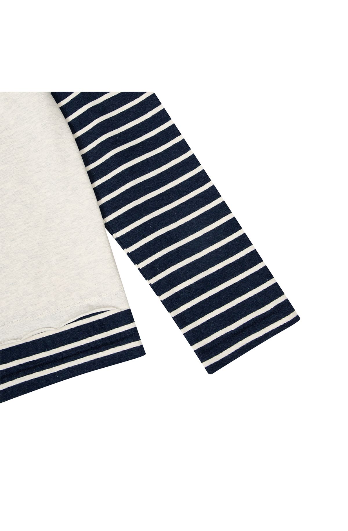 메아(MEA) LAYERED 27 L/S TOP [OATMEAL]