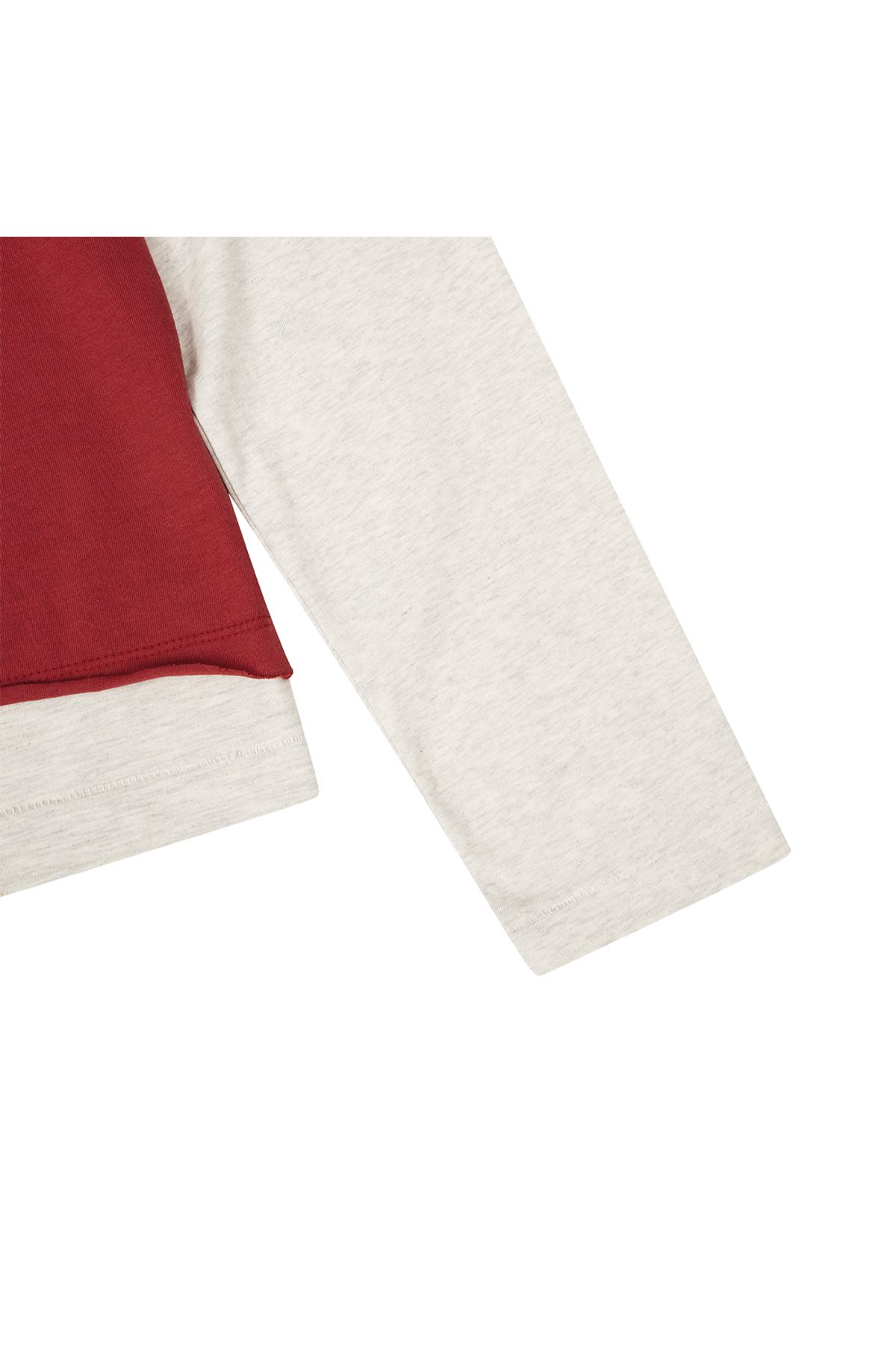 메아(MEA) LAYERED 27 L/S TOP [RED]