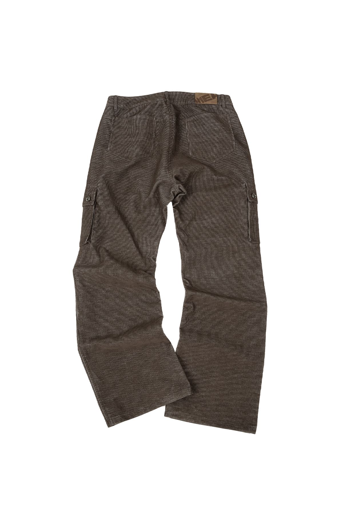 메아(MEA) CARGO BOOTCUT PANTS [BROWN]