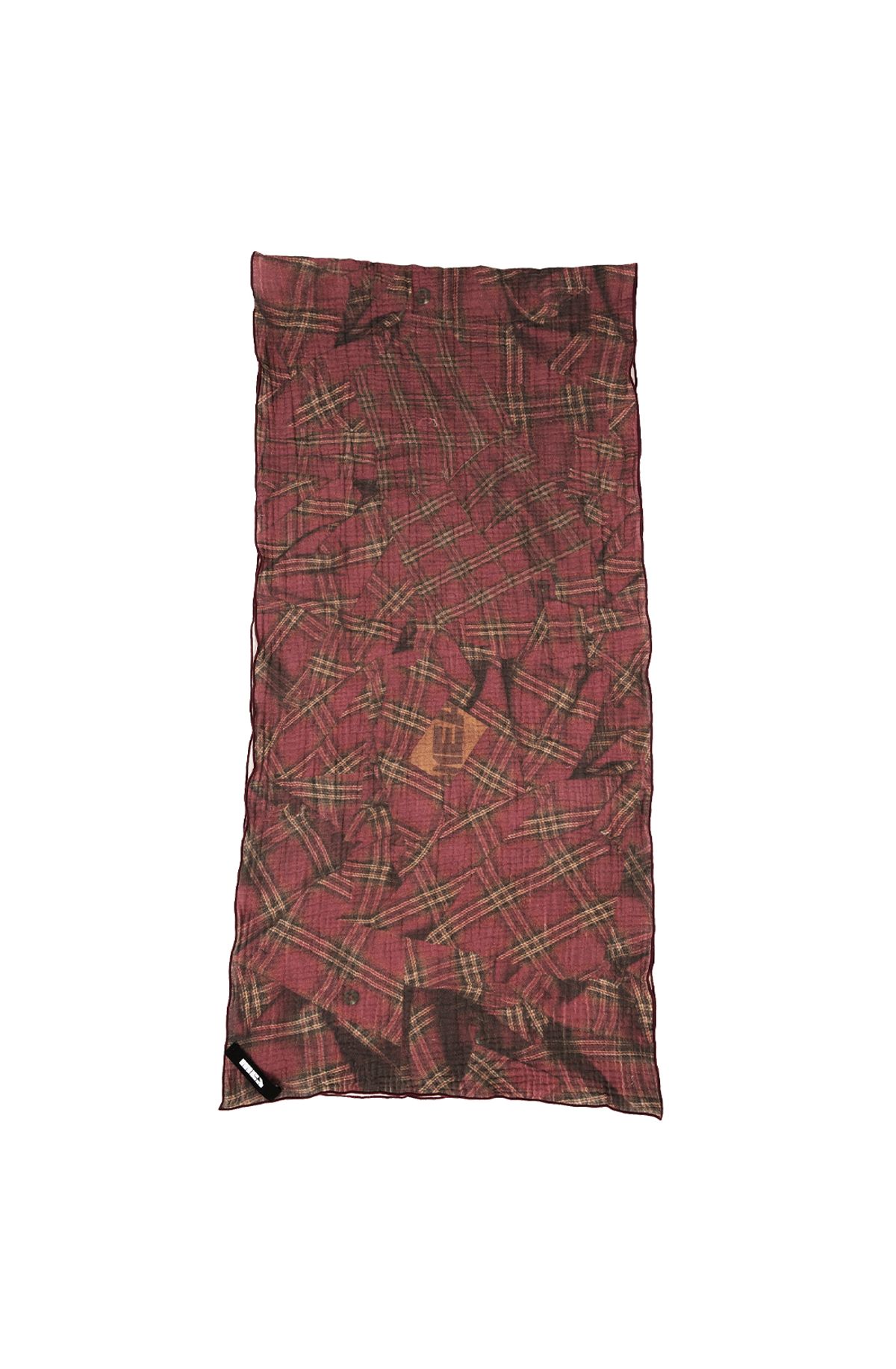 메아(MEA) SHIRT GRAPHIC SCARF [RED]