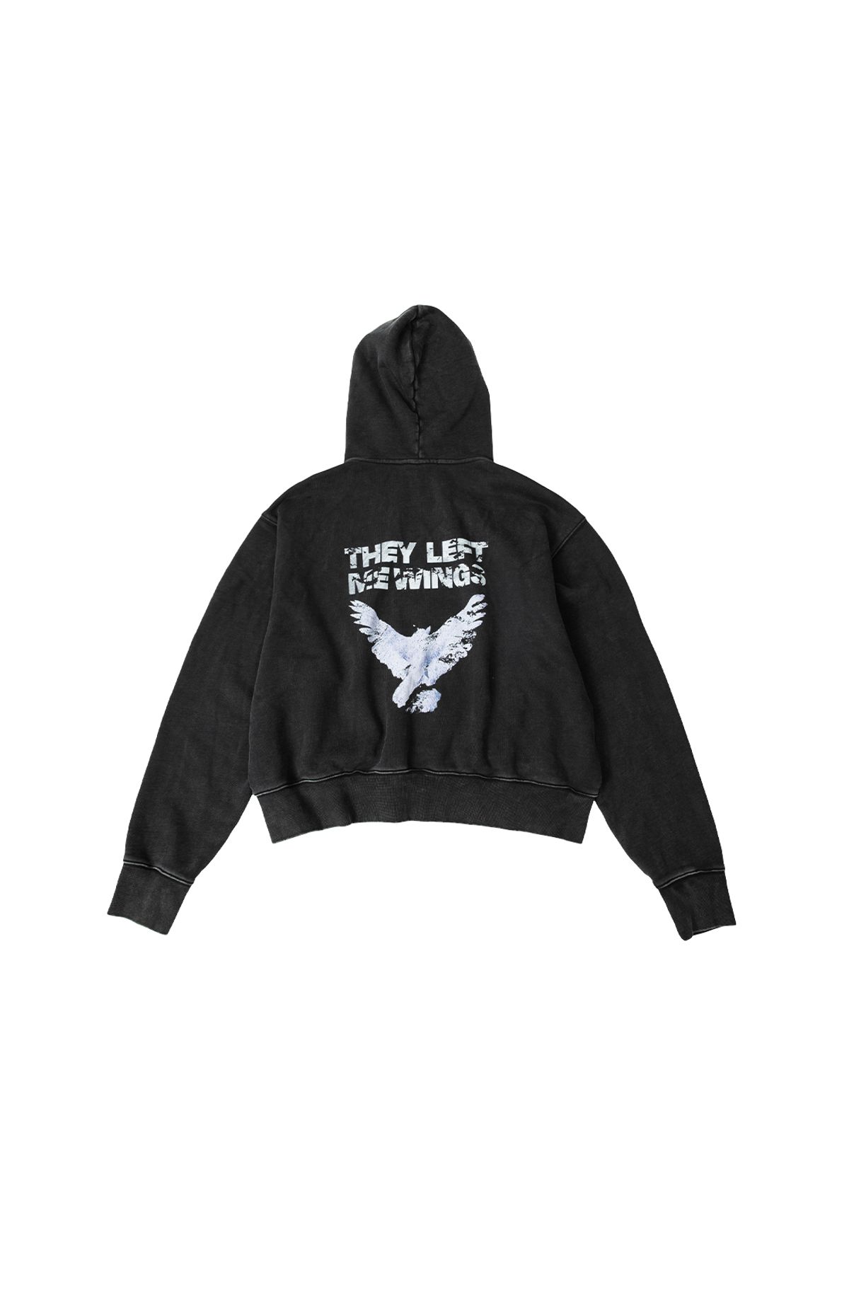 메아(MEA) VINTAGE ANIMAL HOODIE [BLACK]