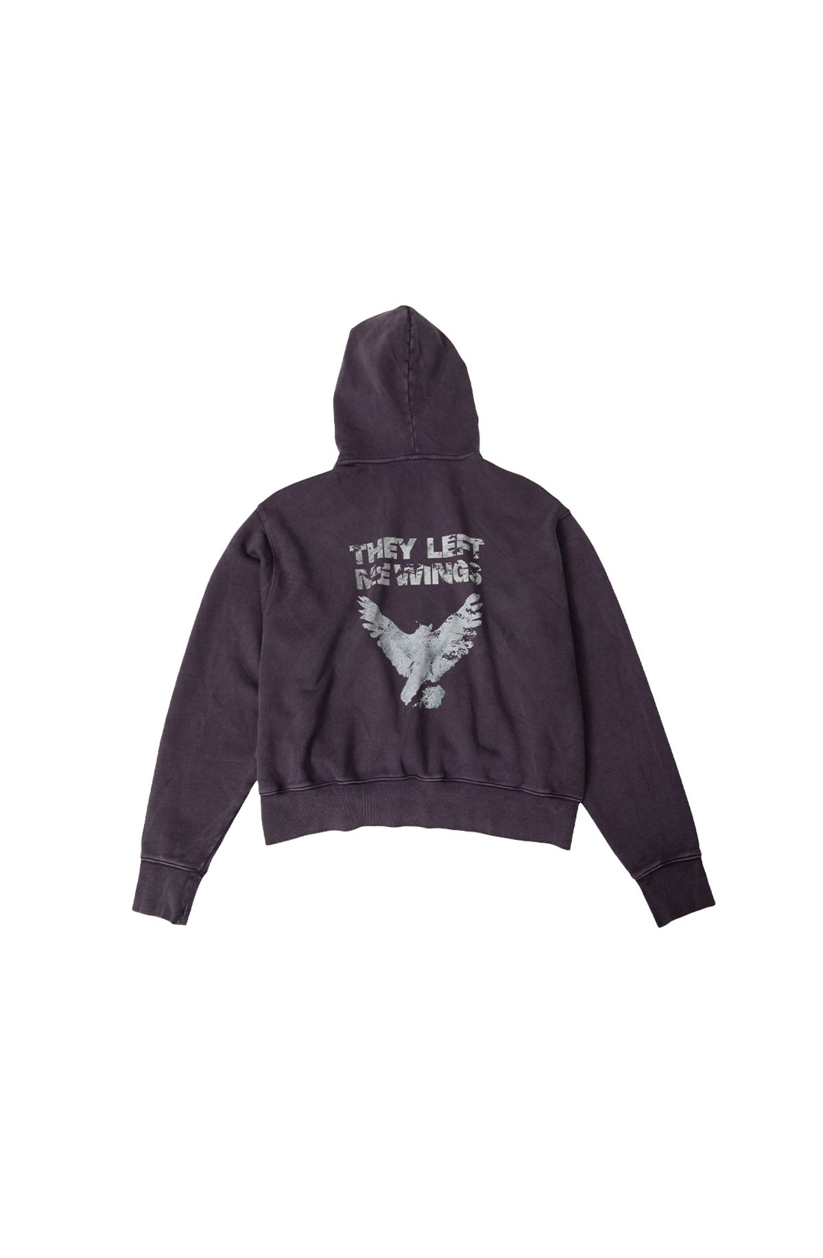 메아(MEA) VINTAGE ANIMAL HOODIE [PURPLE]