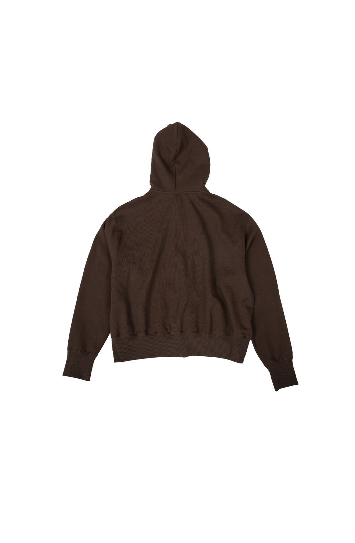 메아(MEA) LIP HOOD ZIP-UP [BROWN]
