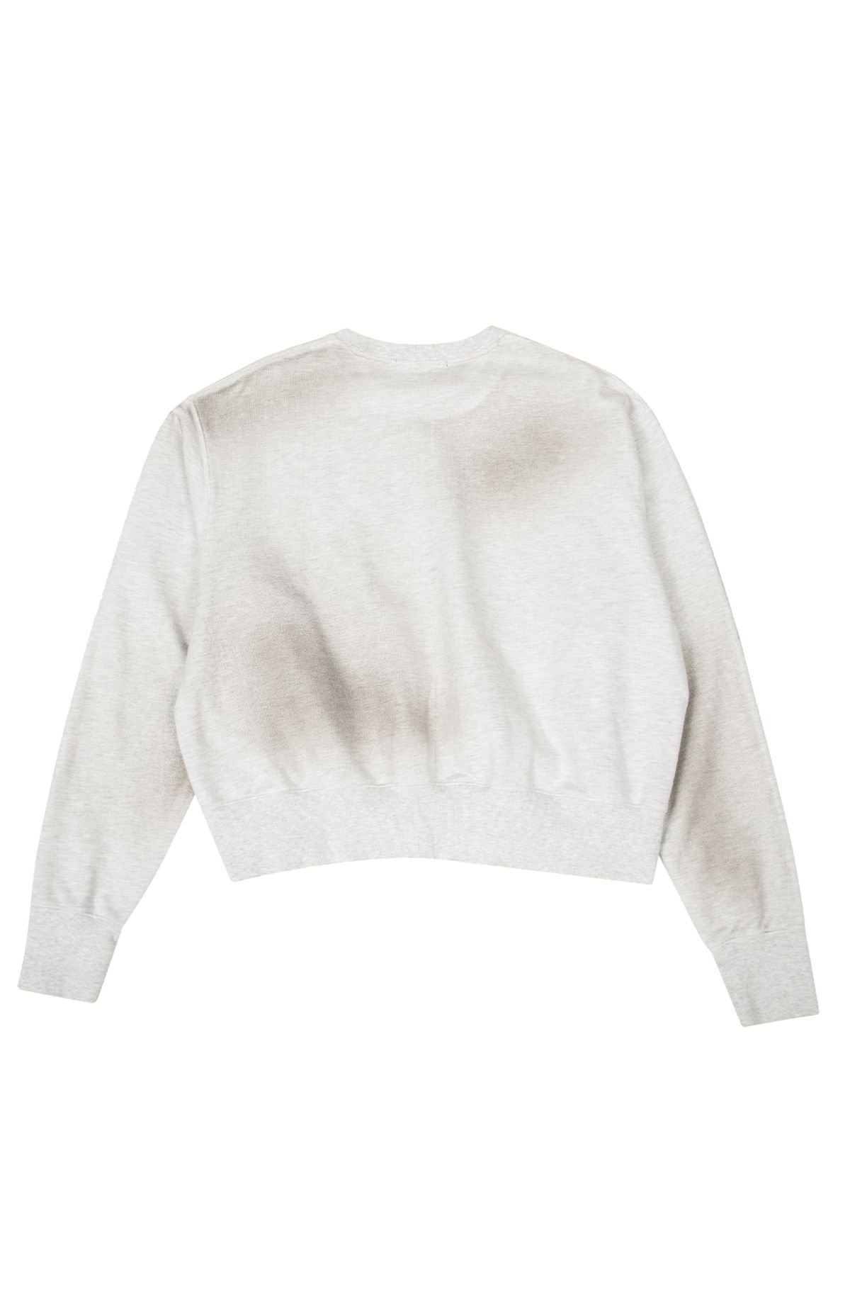 메아(MEA) VINTAGE WASHED LIP SWEATSHIRT [MELANGE GREY]