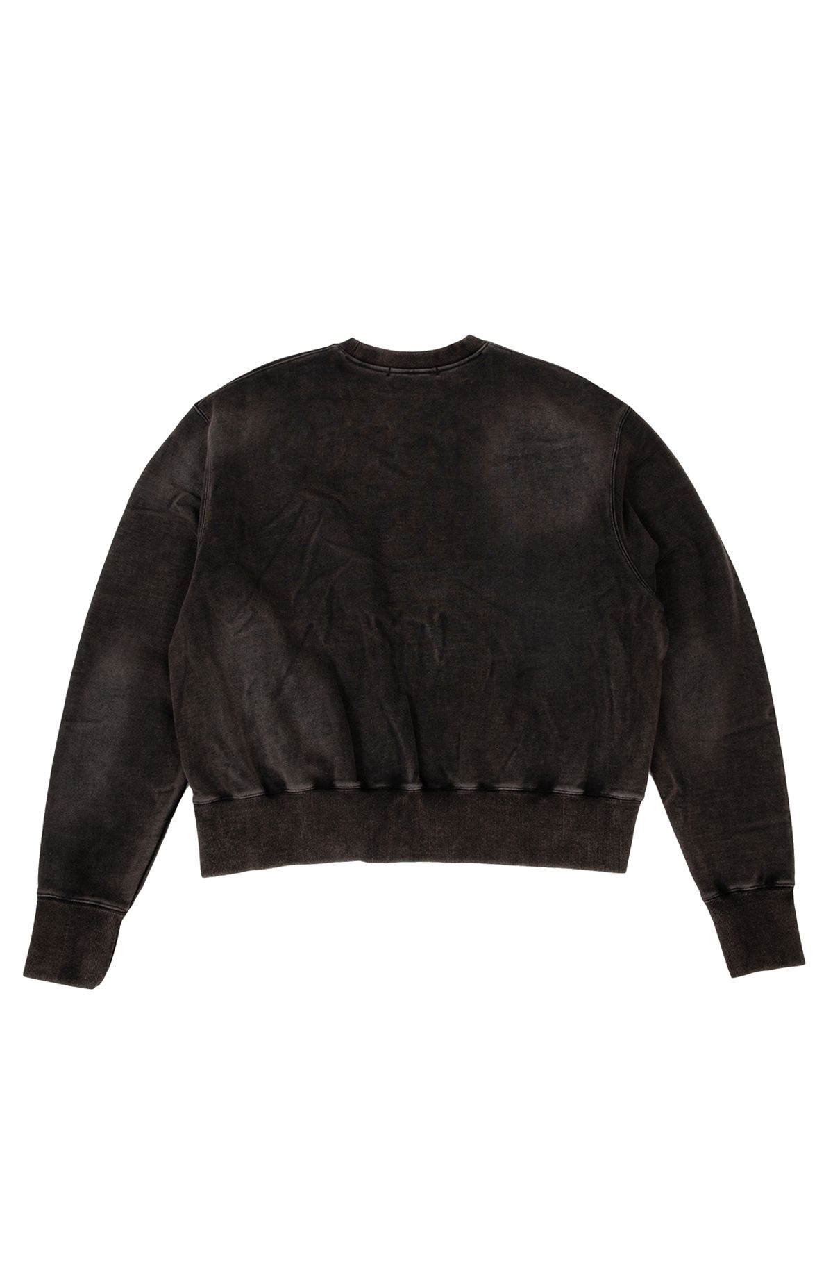 메아(MEA) VINTAGE WASHED LIP SWEATSHIRT [BLACK]