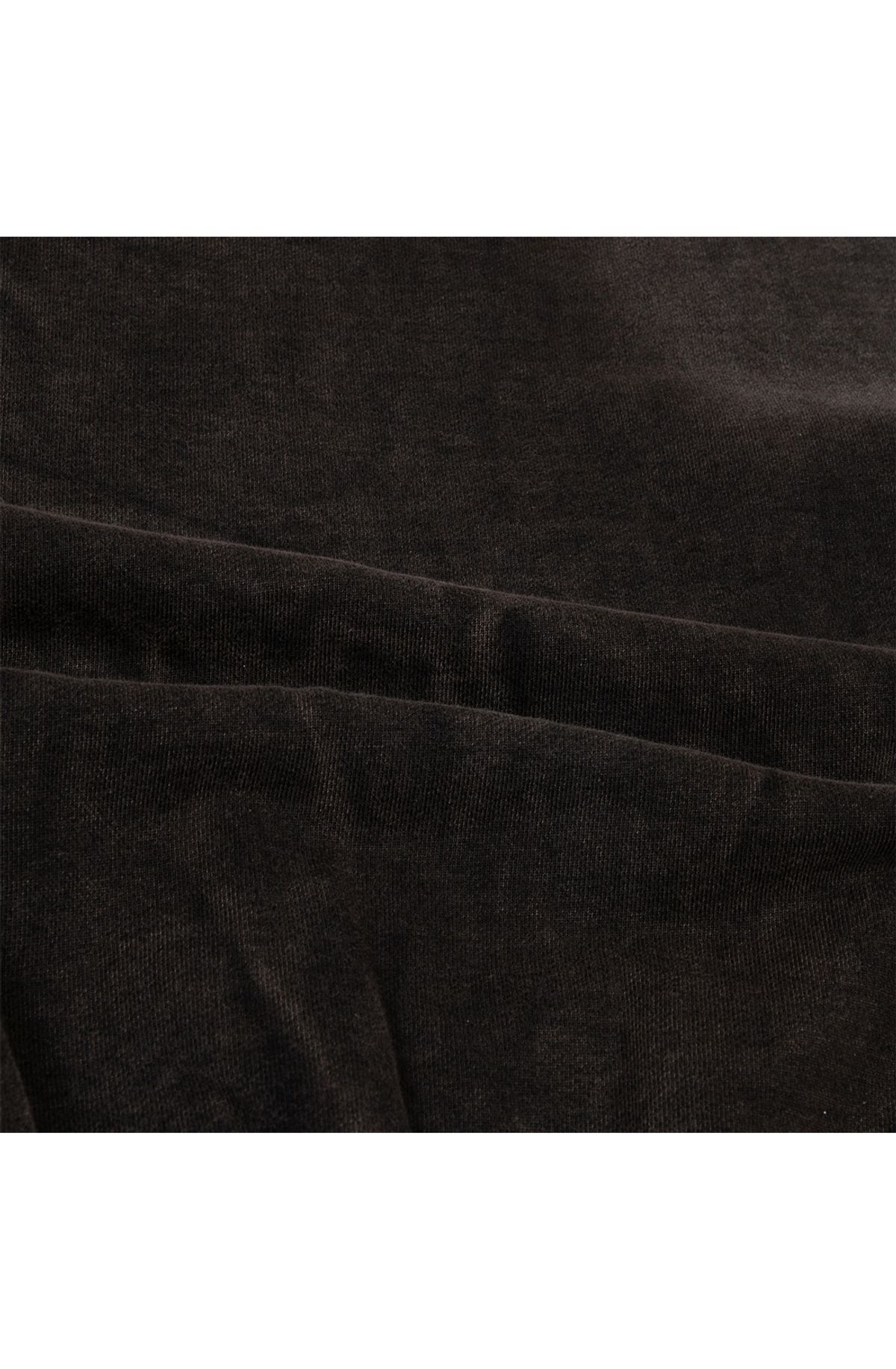 메아(MEA) VINTAGE WASHED LIP SWEATSHIRT [BLACK]