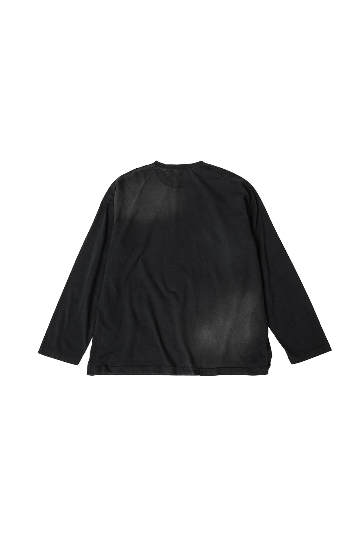 메아(MEA) VINTAGE LIP L/S TOP (Long ver.) [BLACK]