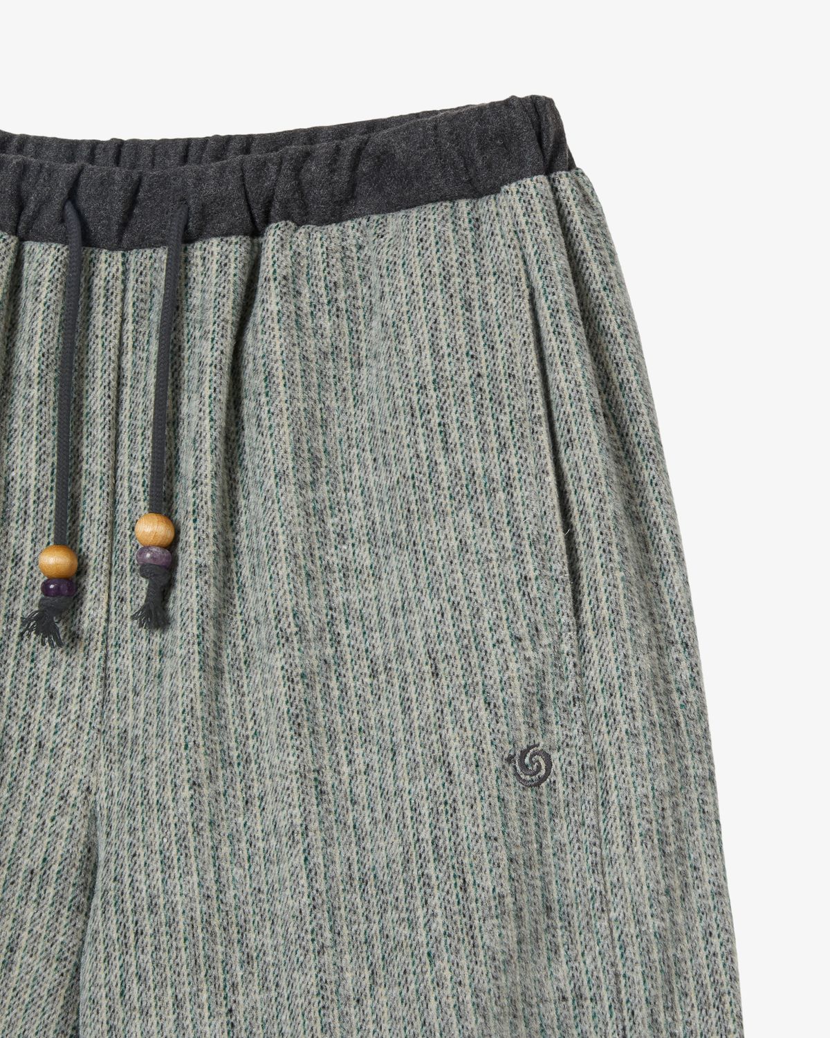 에이이에이이(AEAE) ANGEL STRIPE PANTS [GREY]