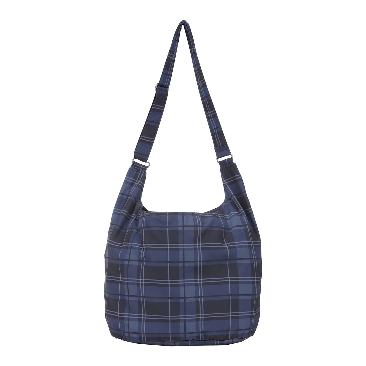 라라폭스(LALAFOX) CHECK 2WAY HOBO BAG NAVY 호보백 BR4AB002