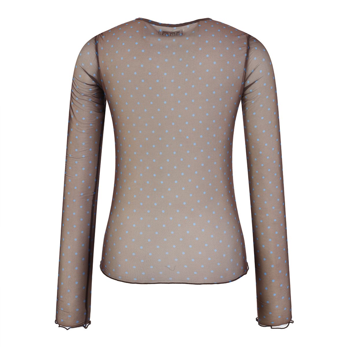 라라폭스(LALAFOX) MESH DOT TOP BROWN 도트 탑 BR4CL013