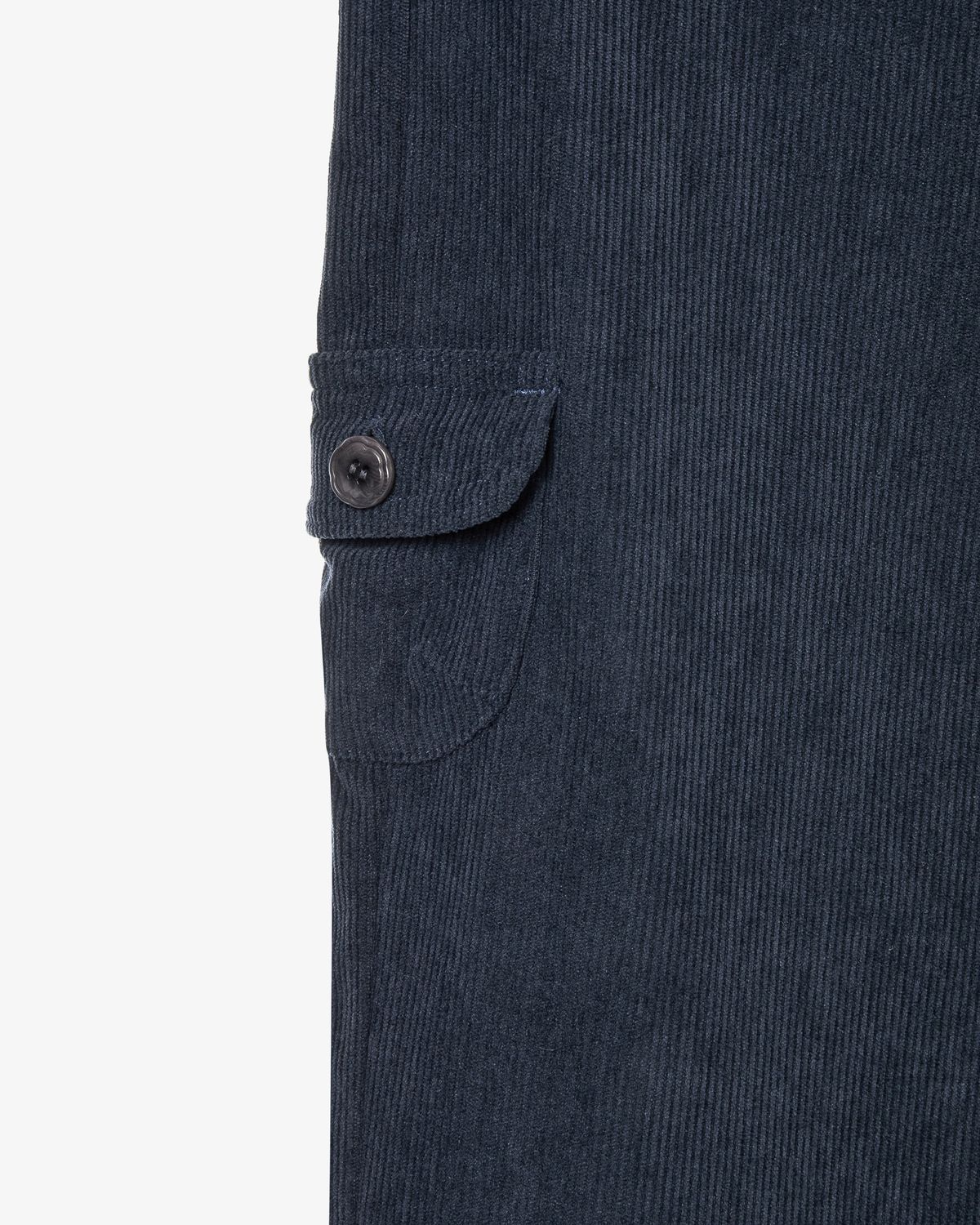 에이이에이이(AEAE) ROUND POCKET CORDUROY PANTS [NAVY]