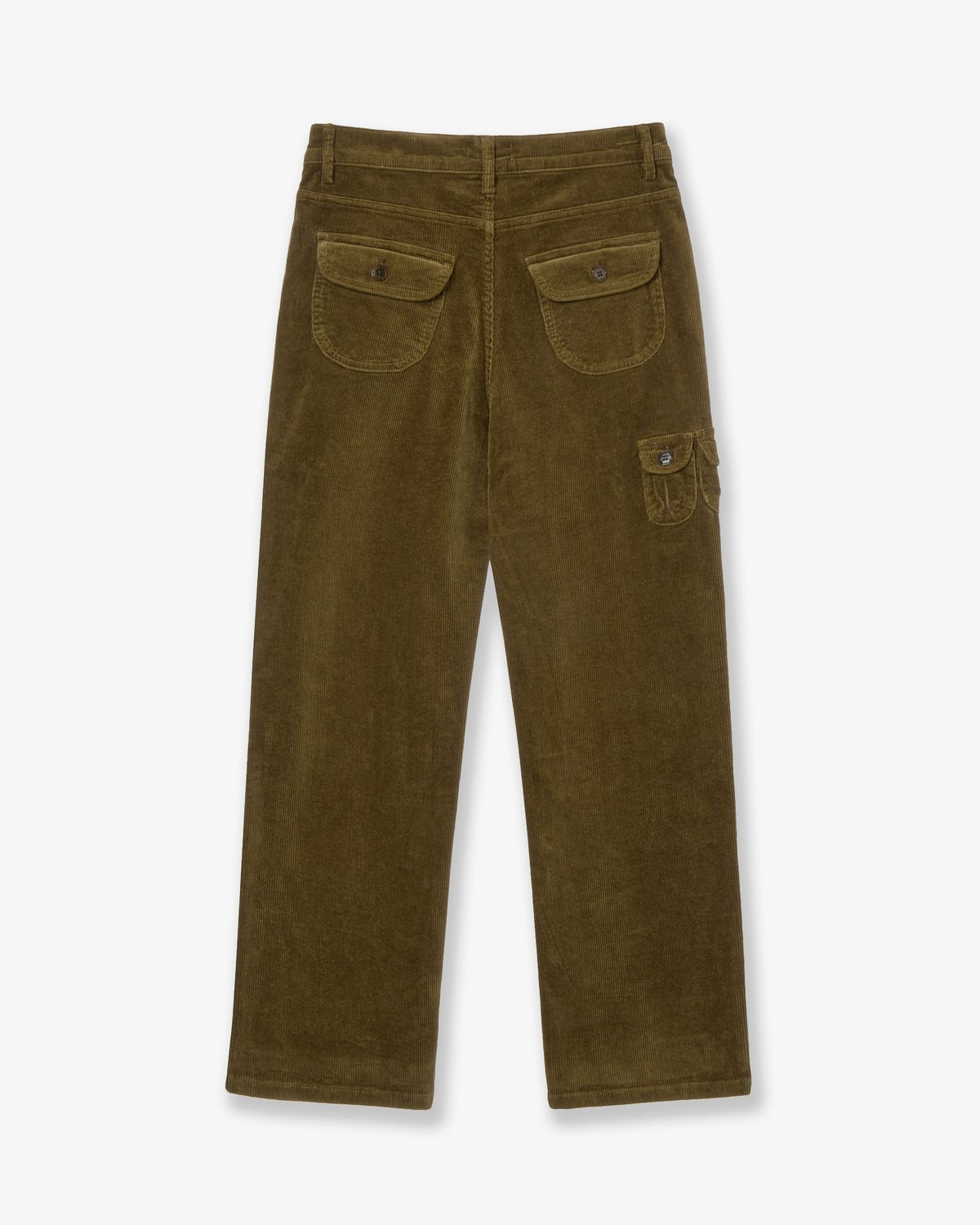 에이이에이이(AEAE) ROUND POCKET CORDUROY PANTS [KHAKI]