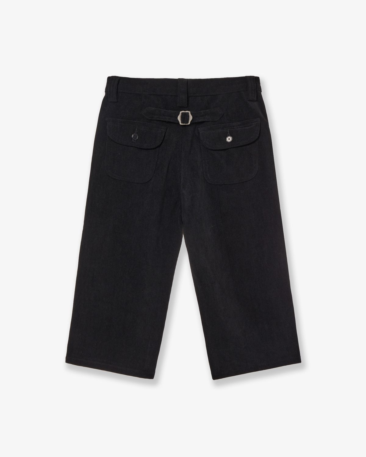 에이이에이이(AEAE) STAR PATCH CAPRI CORDUROY PANTS [BLACK]