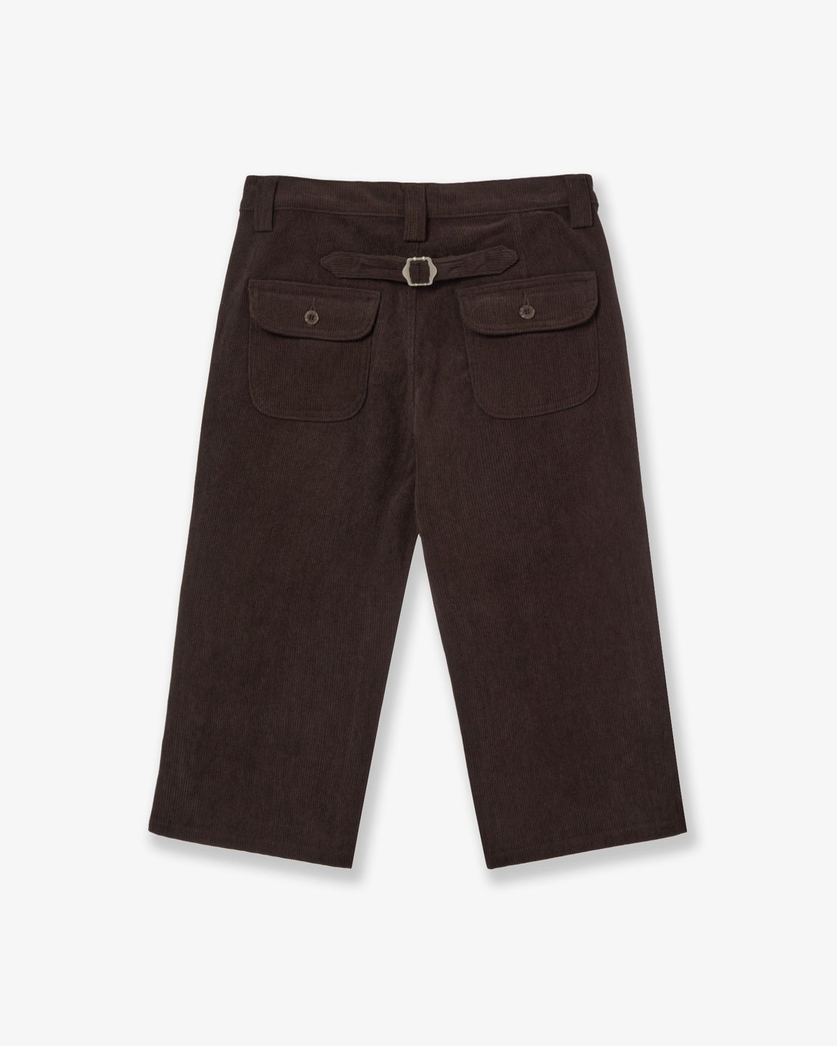 에이이에이이(AEAE) STAR PATCH CAPRI CORDUROY PANTS [BROWN]
