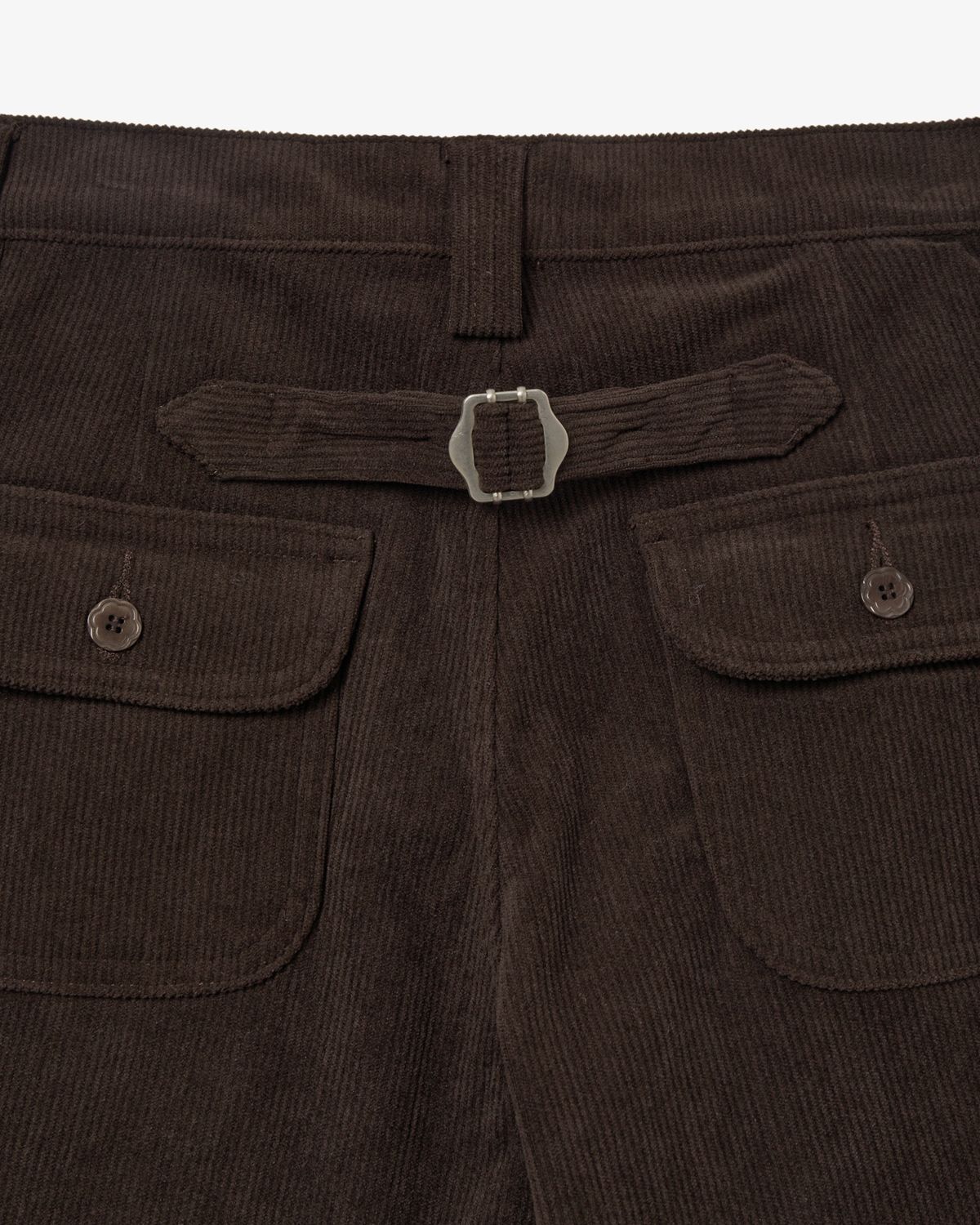 에이이에이이(AEAE) STAR PATCH CAPRI CORDUROY PANTS [BROWN]