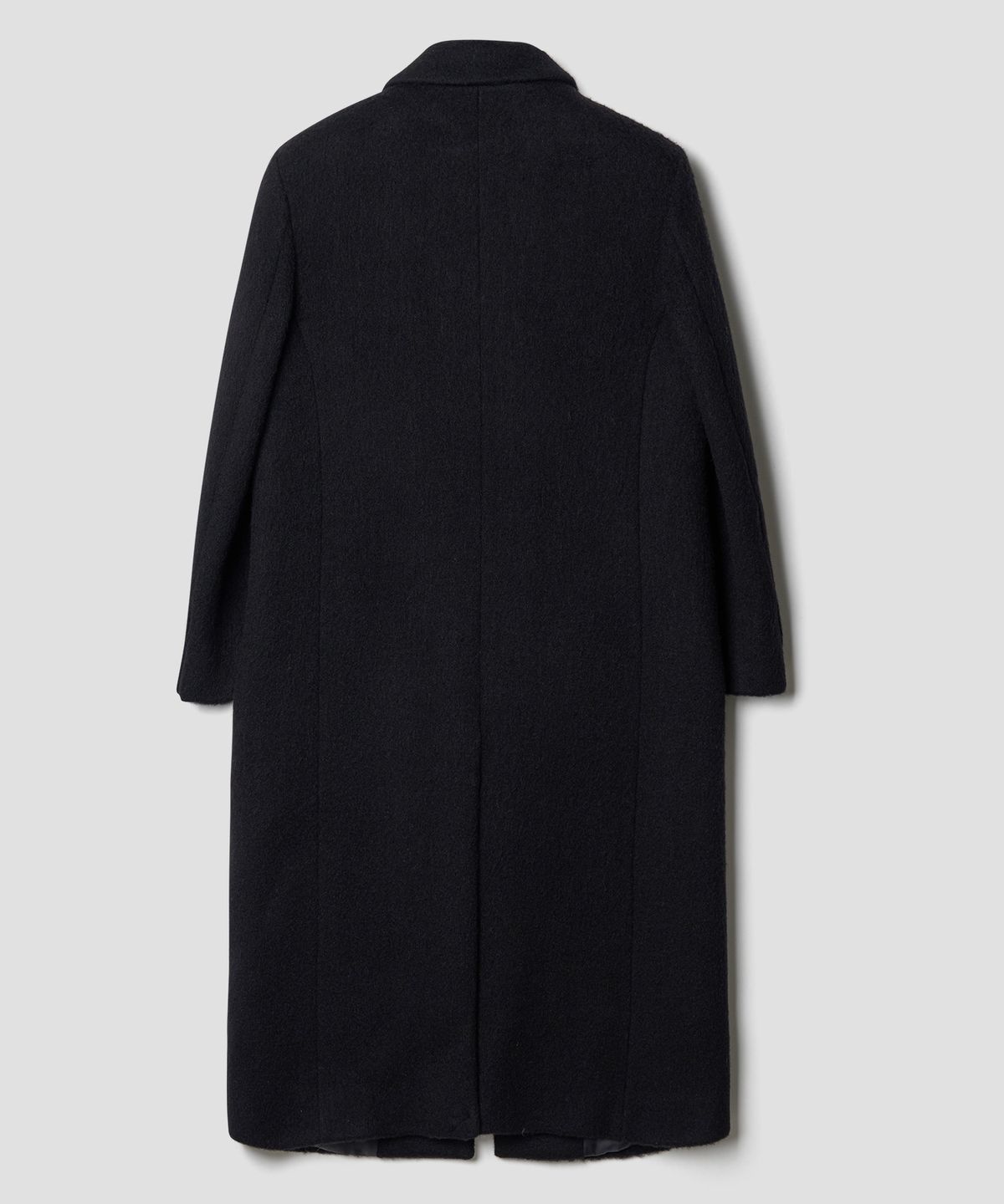 튜드먼트(TTUDEMENT) ALPACA SINGLE LONG COAT BLACK