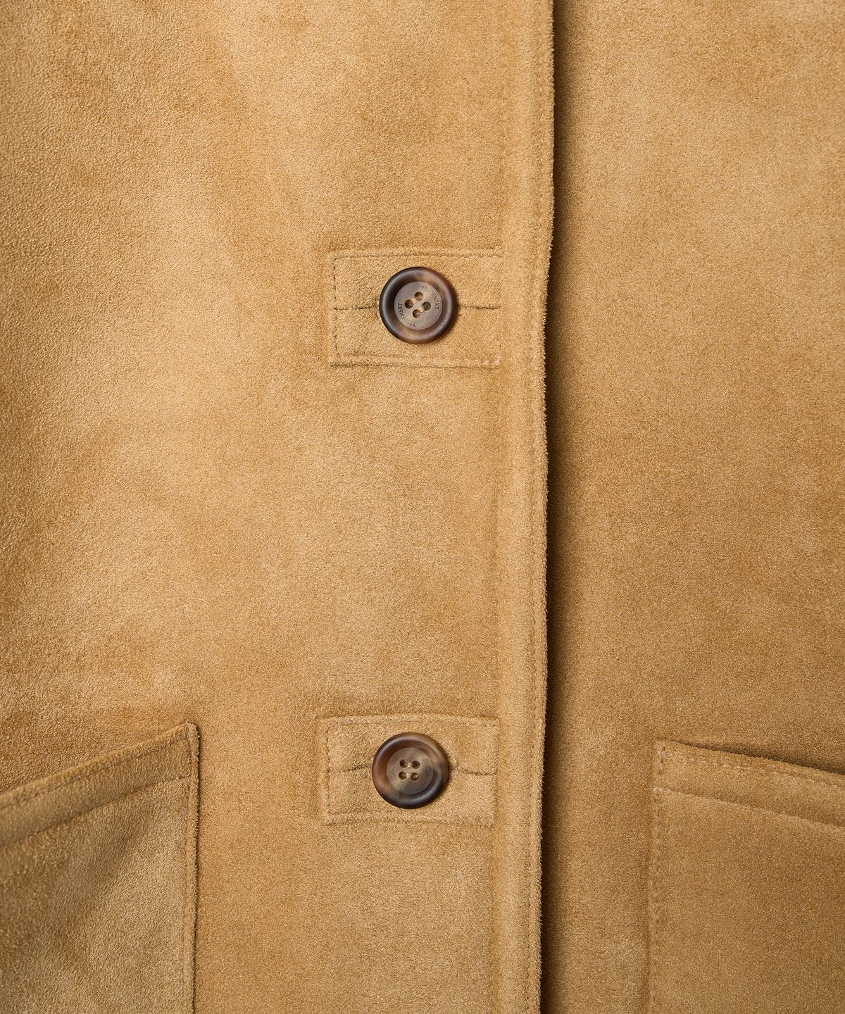 튜드먼트(TTUDEMENT) TEDDY COLLAR BUTTON MUSTANG BEIGE