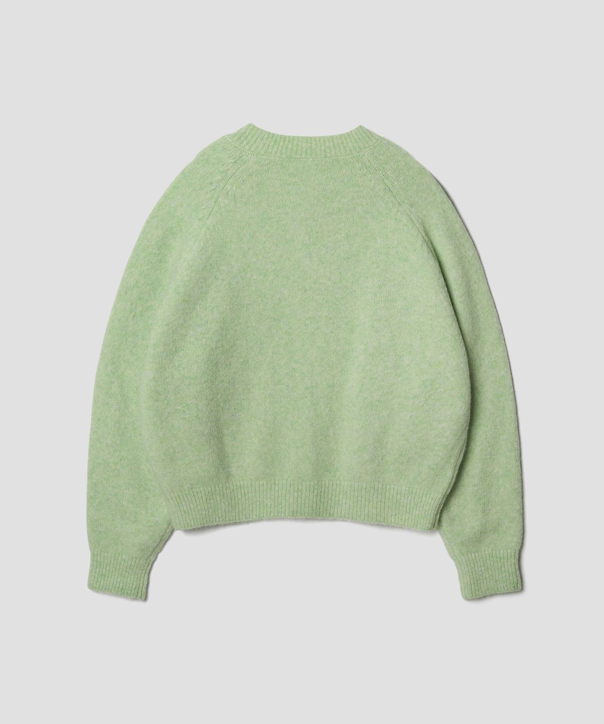 튜드먼트(TTUDEMENT) ALPACA FLOWER CARDIGAN MELON