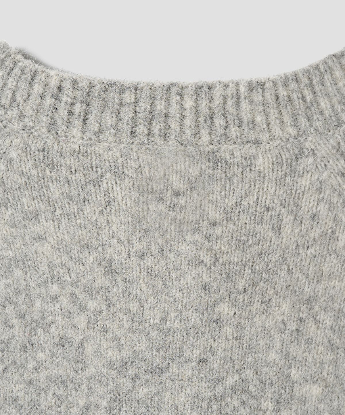 튜드먼트(TTUDEMENT) ALPACA FLOWER CARDIGAN GREY