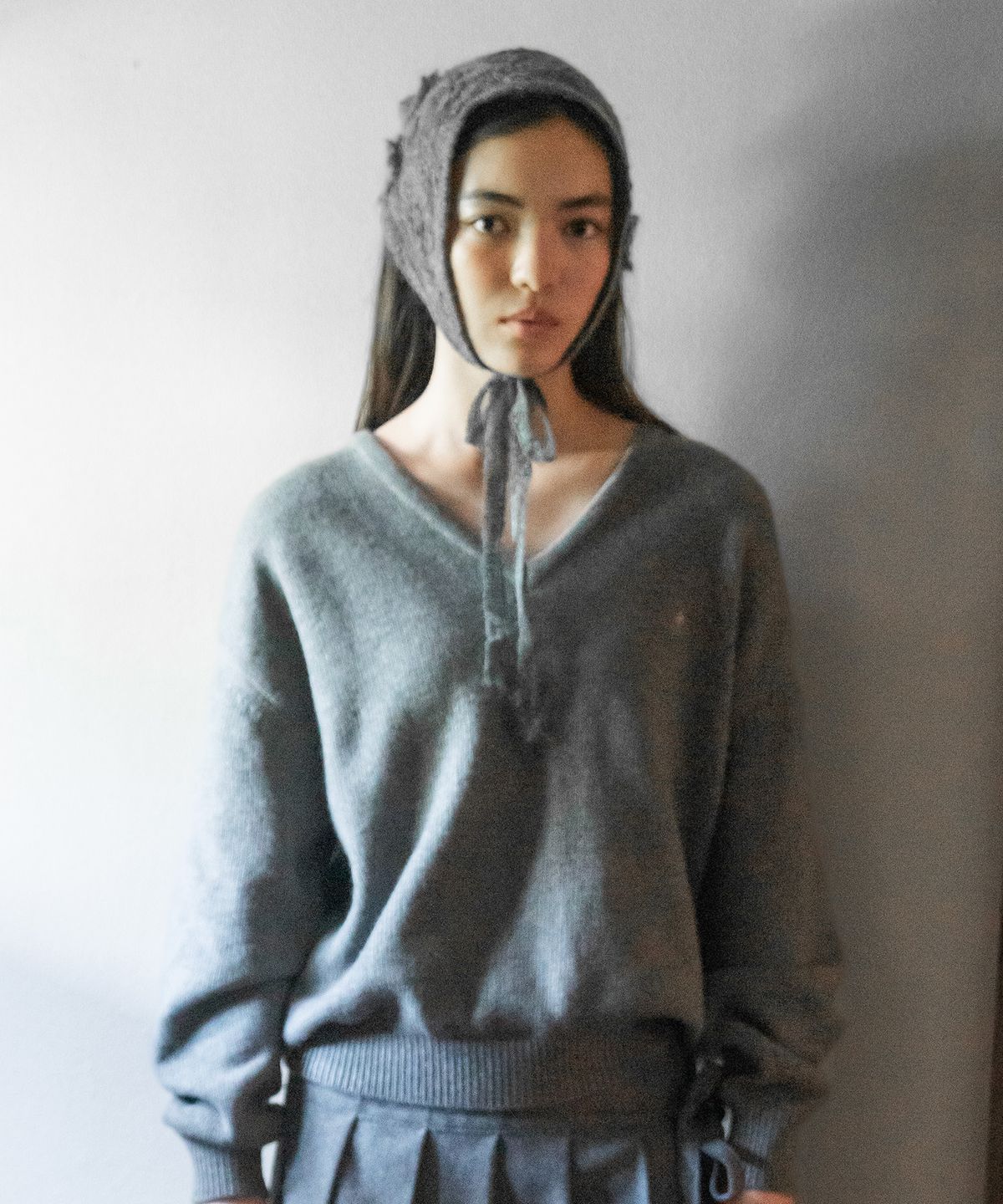 튜드먼트(TTUDEMENT) ESSENTIAL WOOL V-NECK KNIT 4COLORS