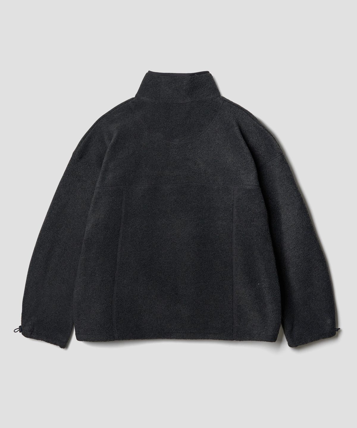 튜드먼트(TTUDEMENT) SOFT FLEECE HALF ZIP-UP CHARCOAL