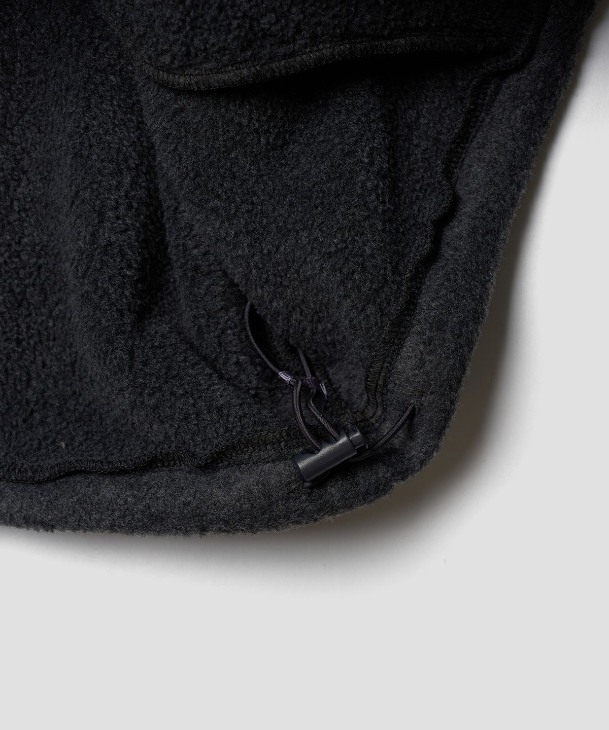 튜드먼트(TTUDEMENT) SOFT FLEECE HALF ZIP-UP CHARCOAL