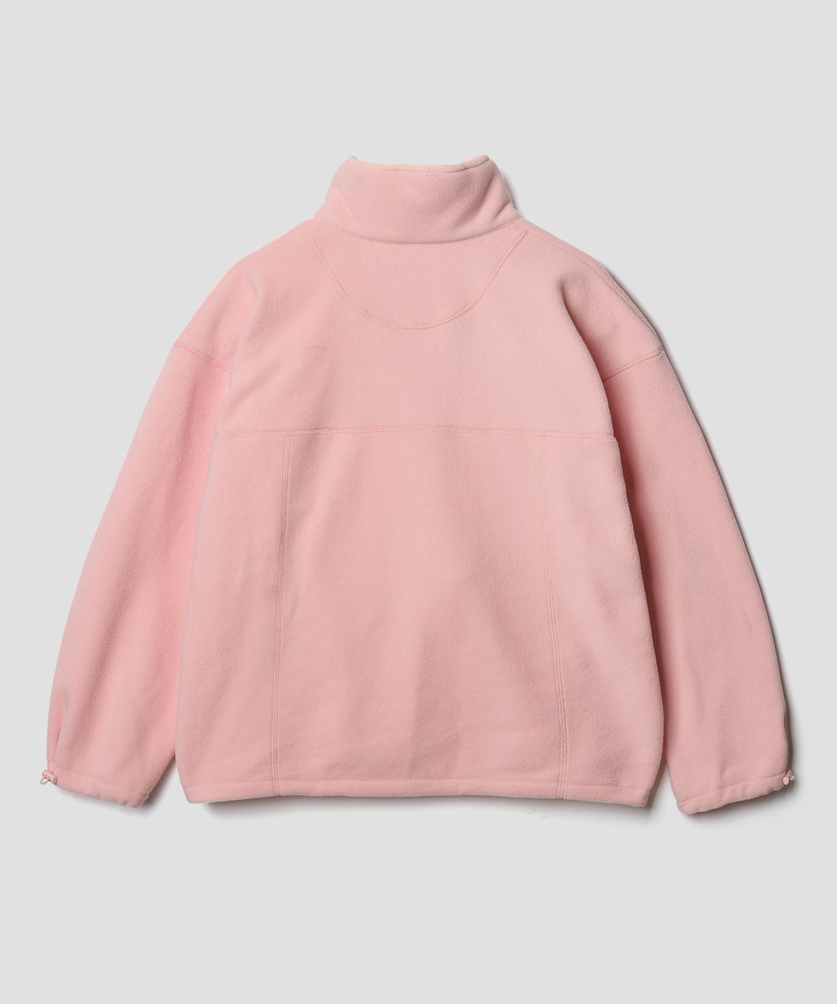 튜드먼트(TTUDEMENT) SOFT FLEECE HALF ZIP-UP PINK