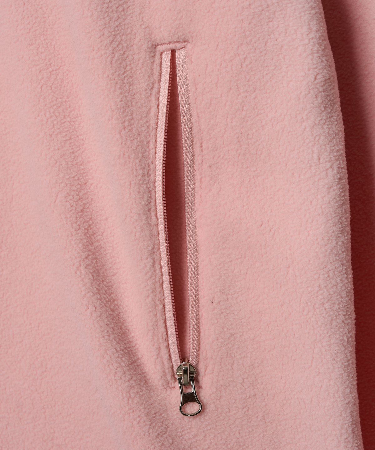 튜드먼트(TTUDEMENT) SOFT FLEECE HALF ZIP-UP PINK
