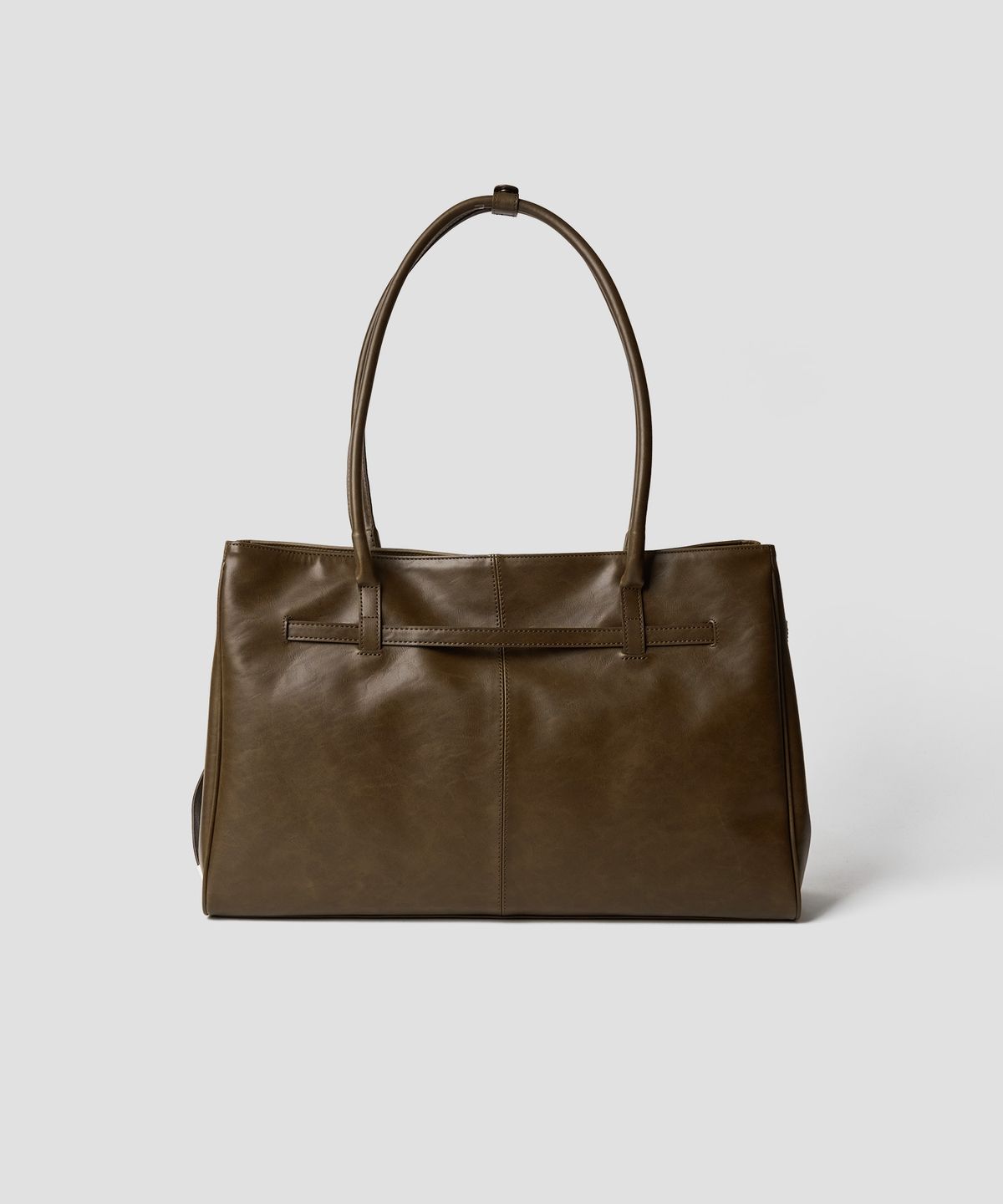 튜드먼트(TTUDEMENT) CLASSIC BELT SQUARE BAG BROWN