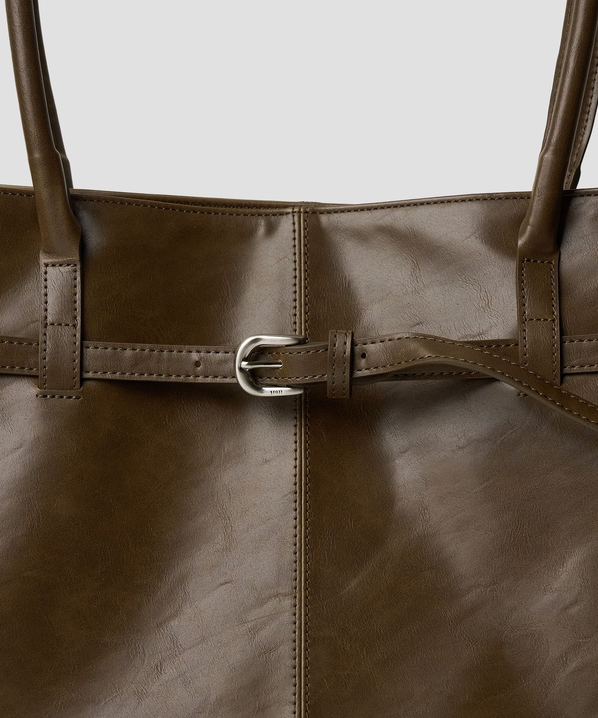 튜드먼트(TTUDEMENT) CLASSIC BELT SQUARE BAG BROWN