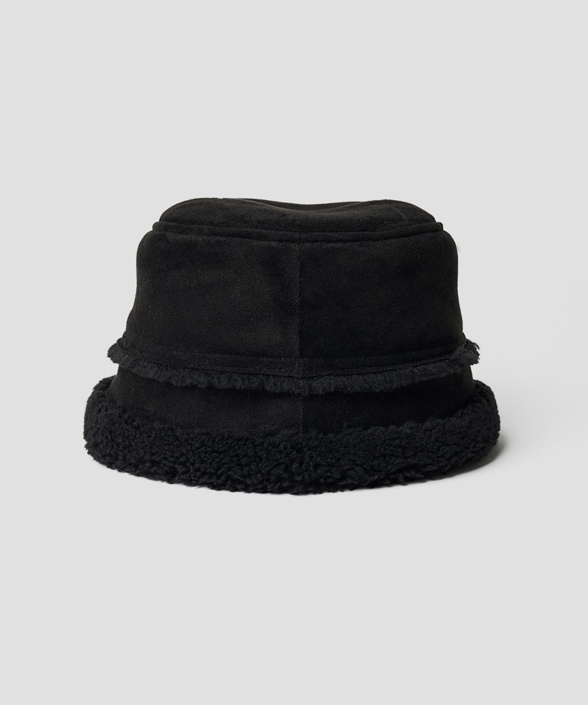 튜드먼트(TTUDEMENT) TEDDY TRIM MUSTANG HAT BLACK