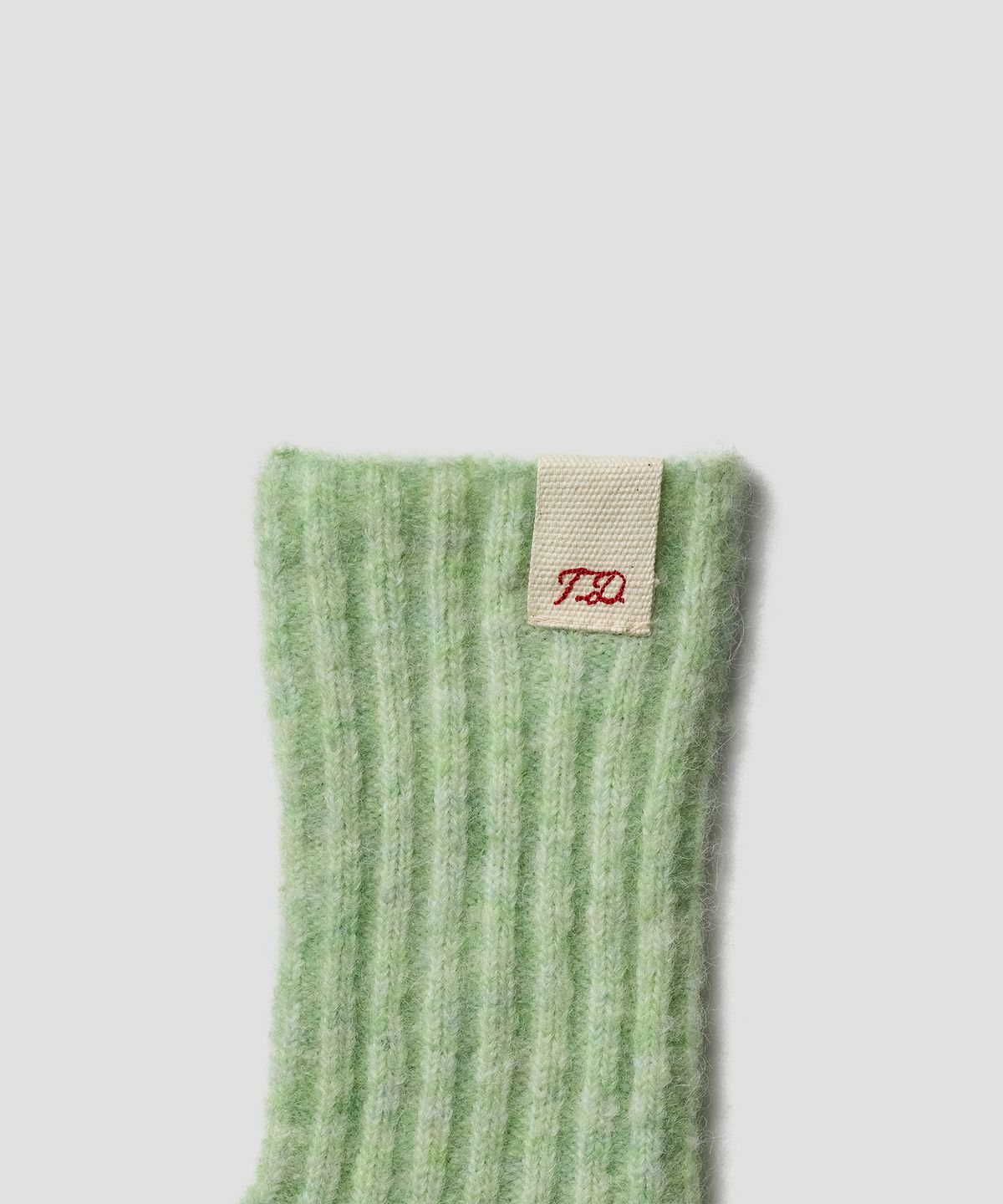 튜드먼트(TTUDEMENT) ALPACA WOOL KNIT GLOVES MELON