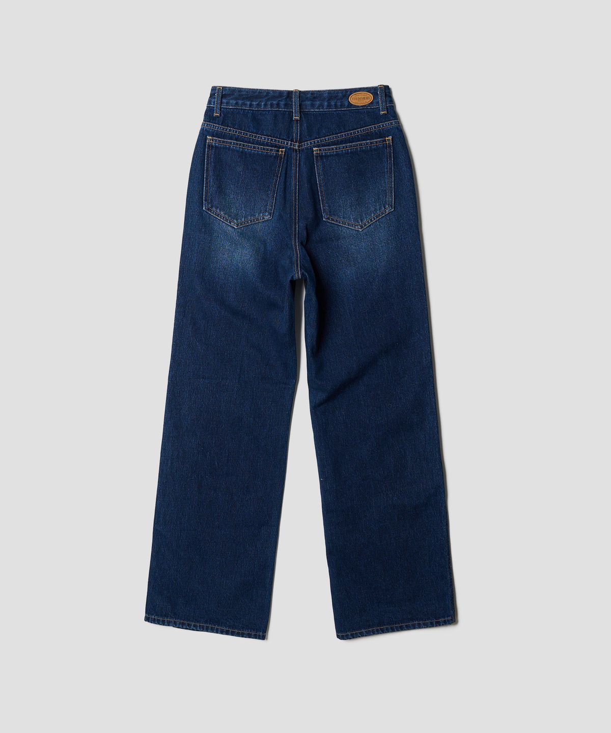 튜드먼트(TTUDEMENT) 70s WORKWEAR BRUSHED DENIM PANTS DARK BLUE