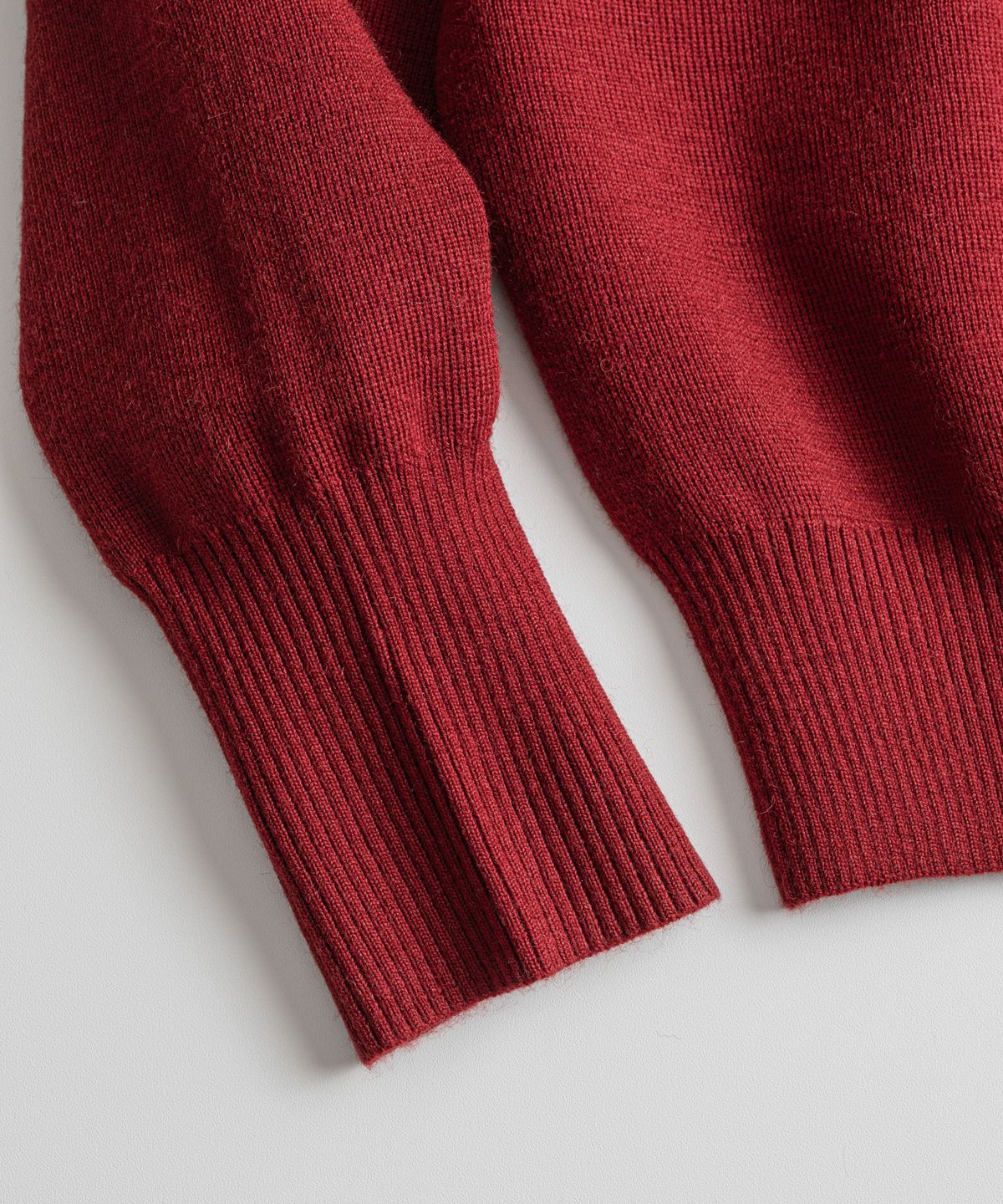 비헤비어(BEHEAVYER) C2 FULL ZIP MIL CARDIGAN vintage red