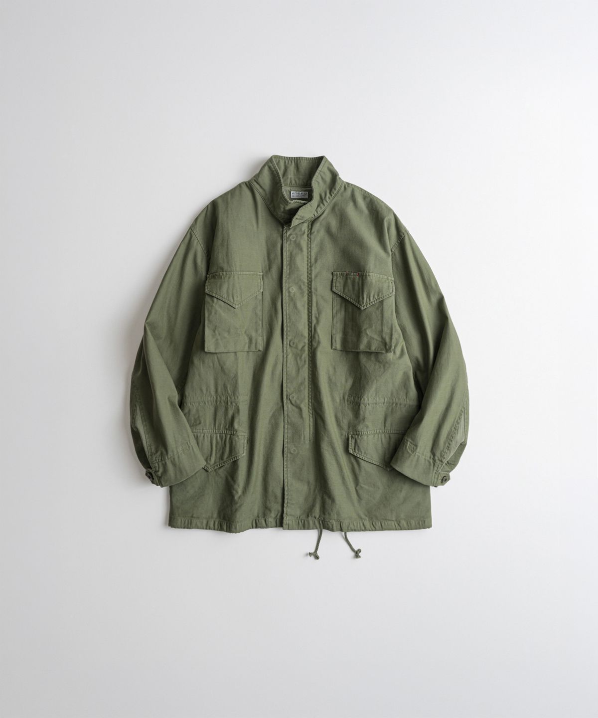 비헤비어(BEHEAVYER) DYED M-S FIELD JACKET olive