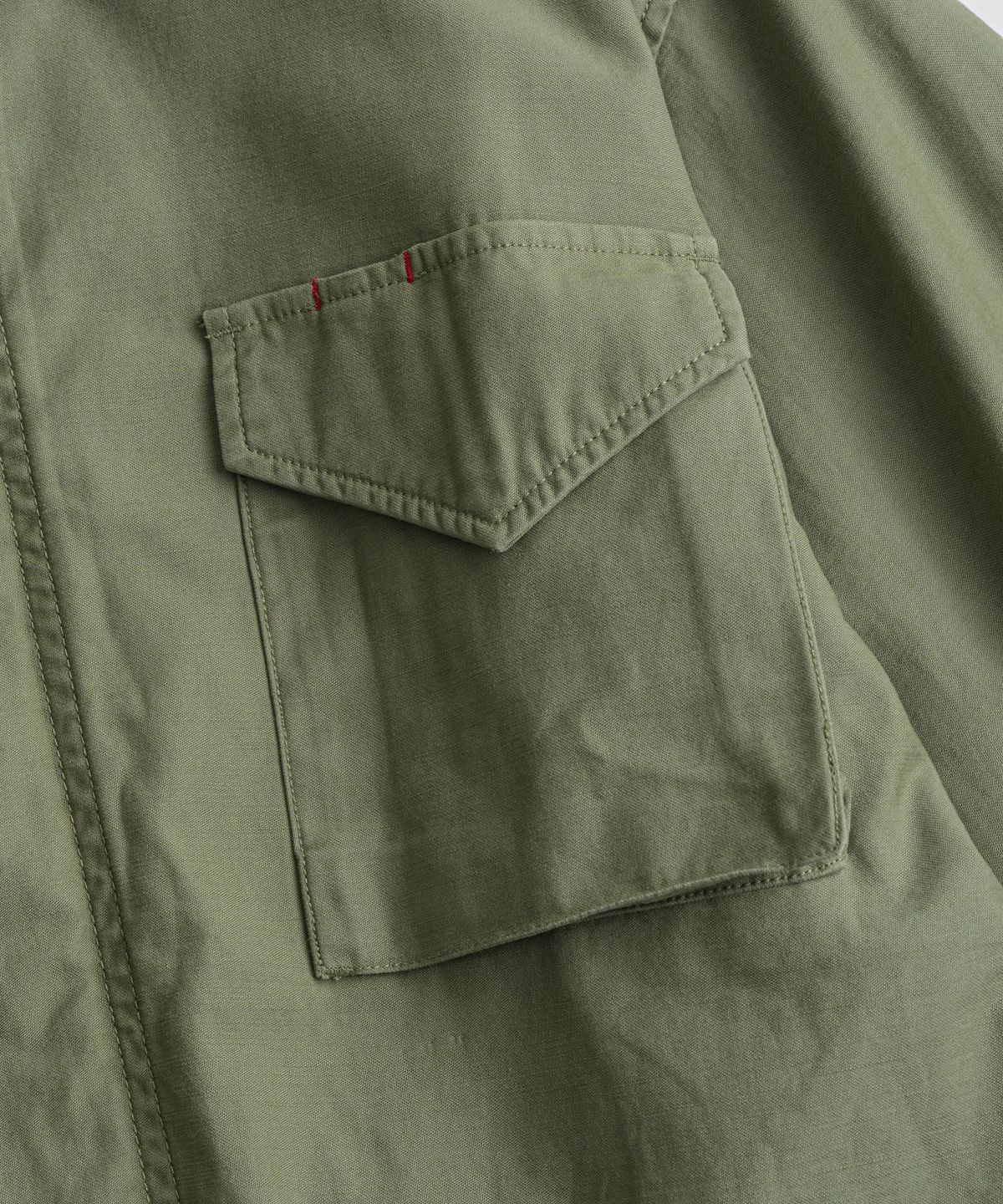 비헤비어(BEHEAVYER) DYED M-S FIELD JACKET olive