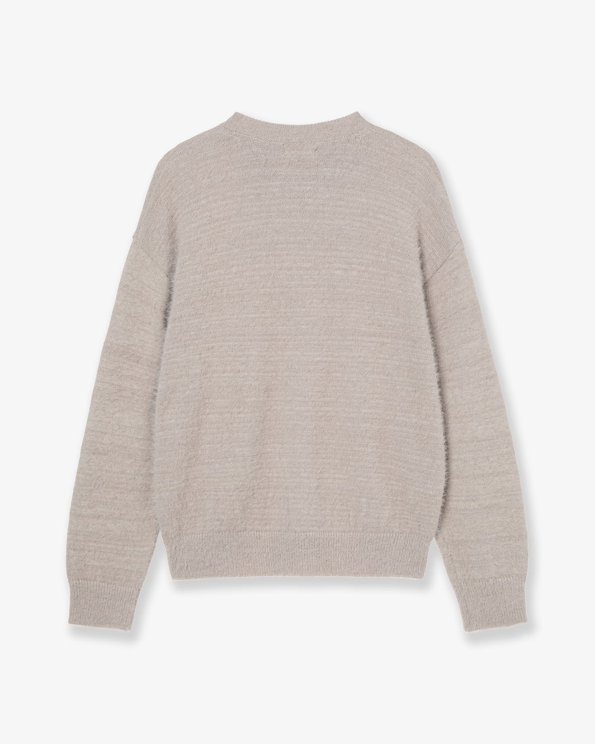 에이이에이이(AEAE) WEB LOGO KNIT PULLOVER [TAUPE]