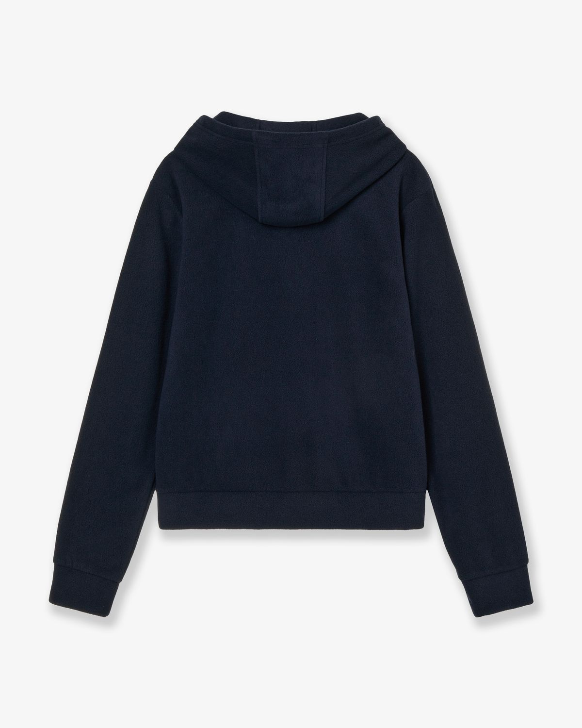 에이이에이이(AEAE) DOT SMALL LETTER FLEECE HOODIE [NAVY]