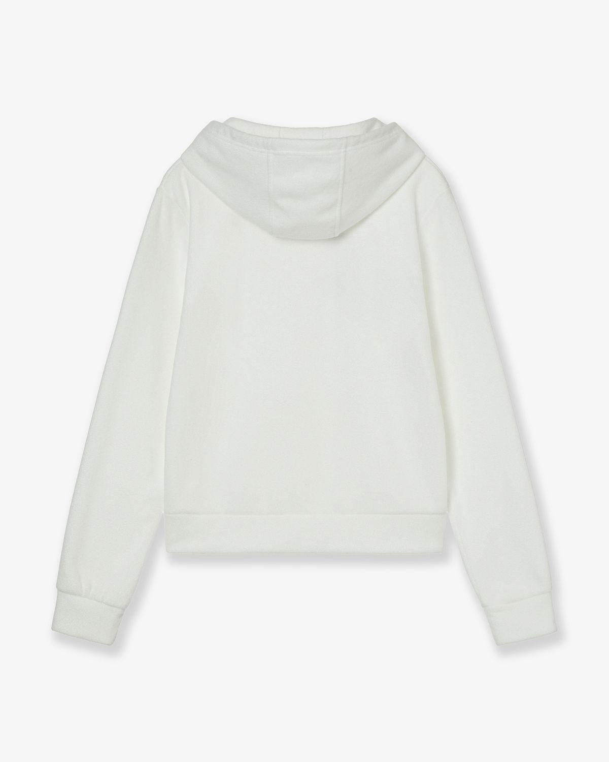 에이이에이이(AEAE) DOT SMALL LETTER FLEECE HOODIE [WHITE]