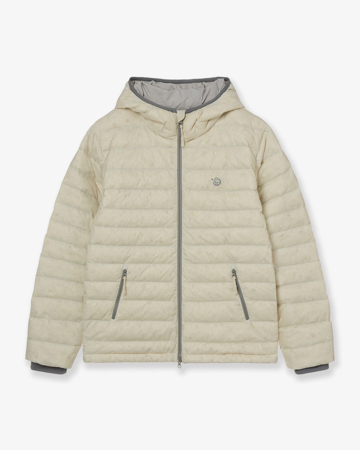 에이이에이이(AEAE) SYMBOL LIGHT DOWN JACKET [CREAM]