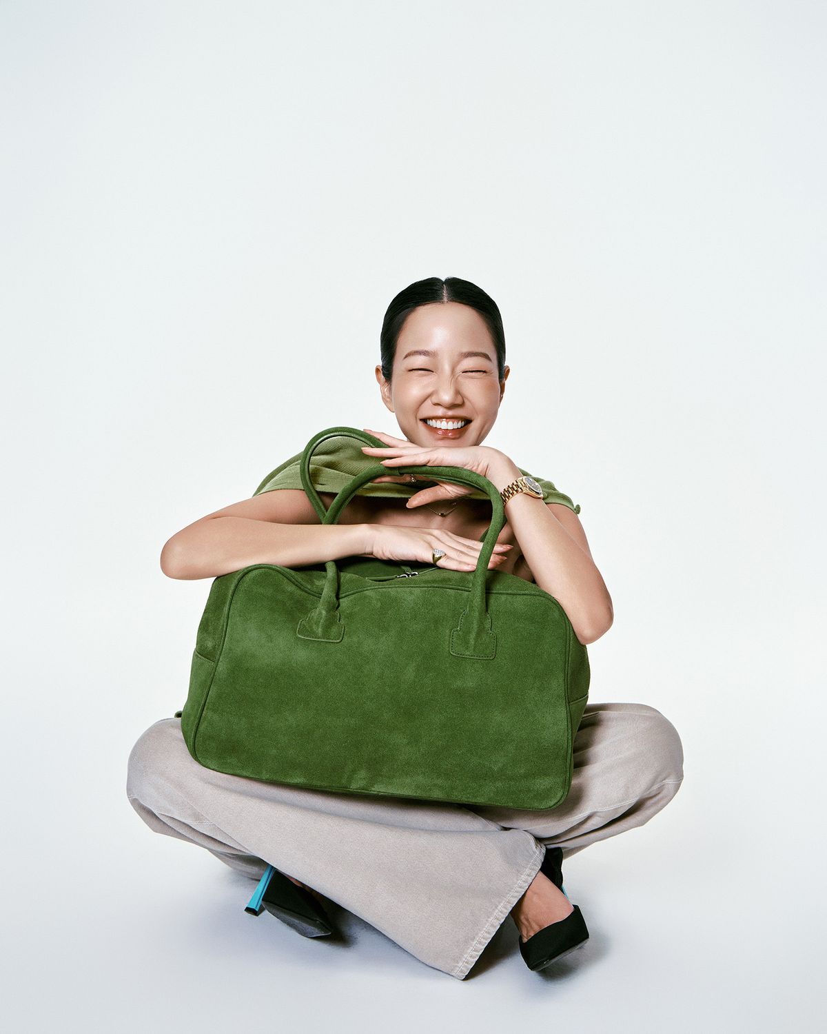 아이백유어파든(I BAG YOUR PARDON) 키 백 스웨이드 (3 colors)