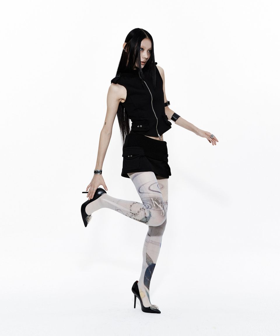レッグウェア KASHIKO Lotus Tights MUSINSA | KASHIKO Lotus Tights