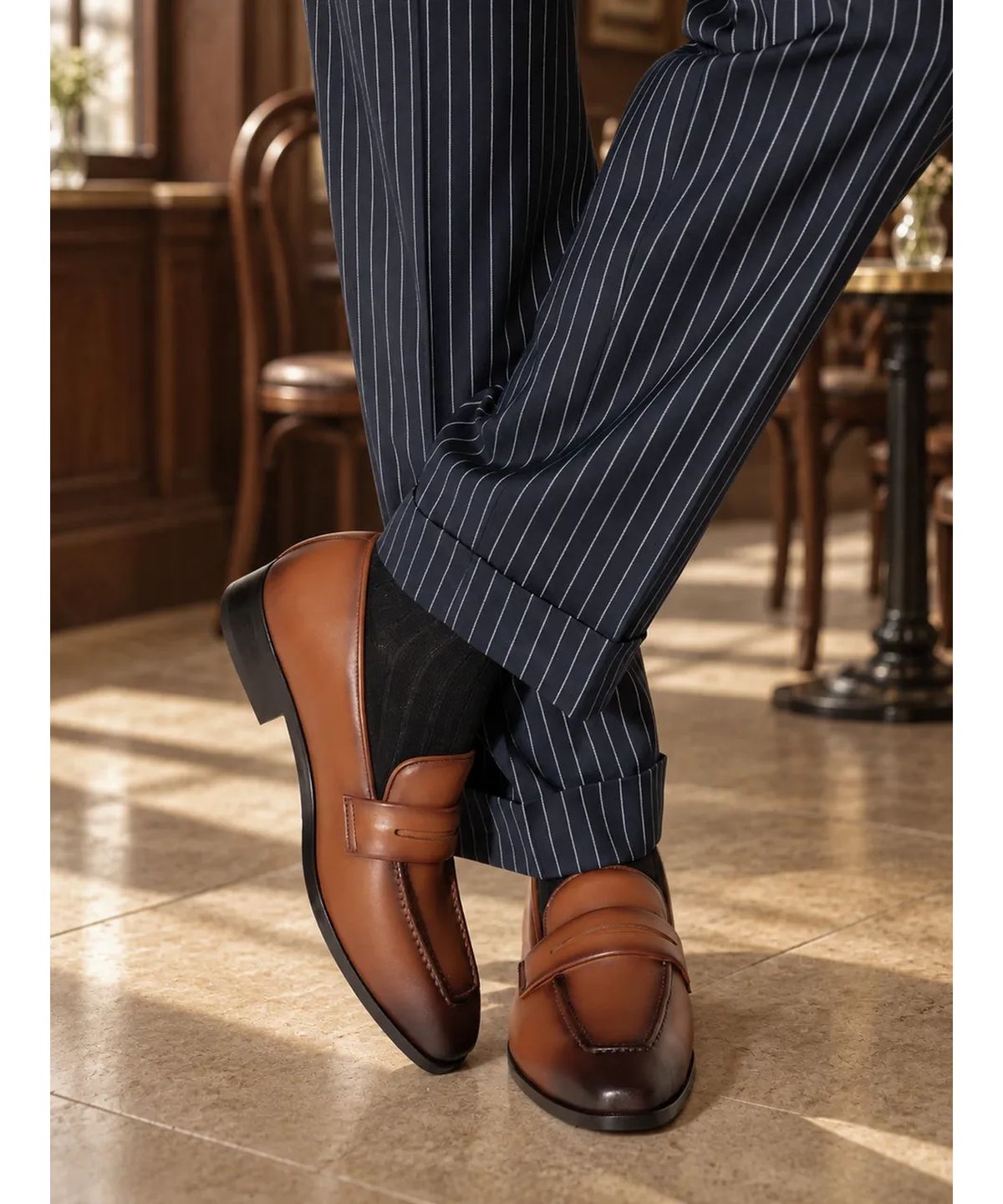 올클래식(ALLCLASSIC) Ardor Loafers #1001 [Tan brown]