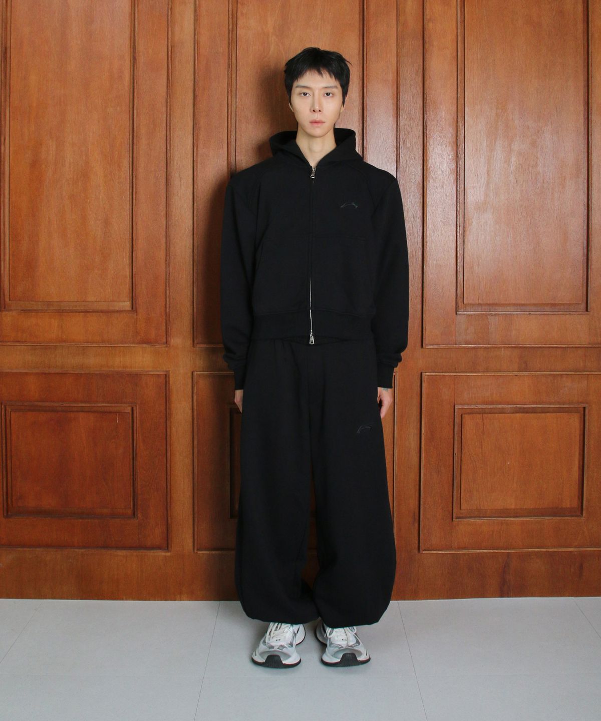 포스센스티브(FORCESENSITIVE) FORCE SWEAT SET UP BK